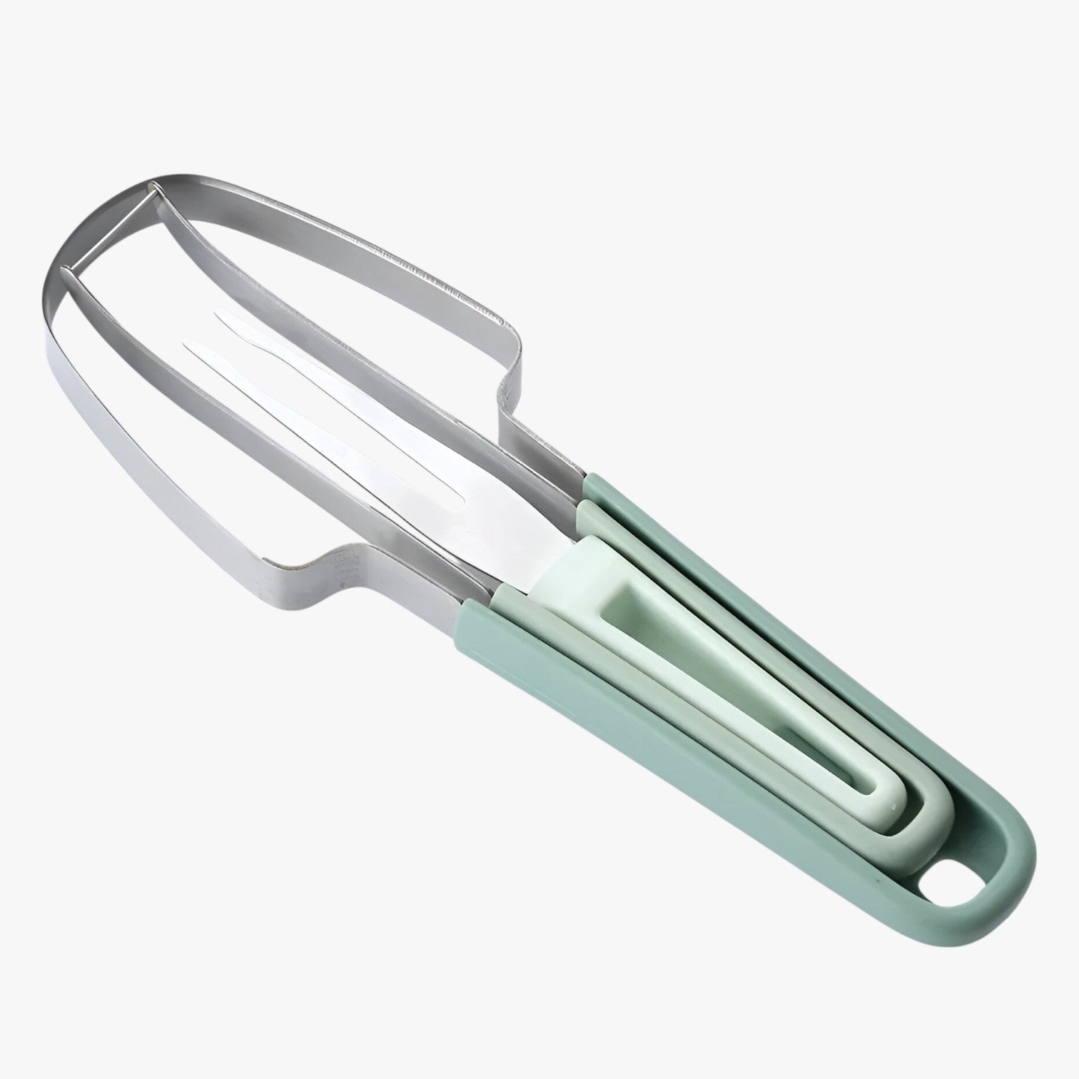 3 in 1 Tagliaverdura di Anguria - Taglia, Raccogli e Servi Senza Problemi - verde chiaro - anguria cucina kitchen & dining problemi raccogli servi taglia tagliaverdura tagliaverdura anguria - Concept Palermo