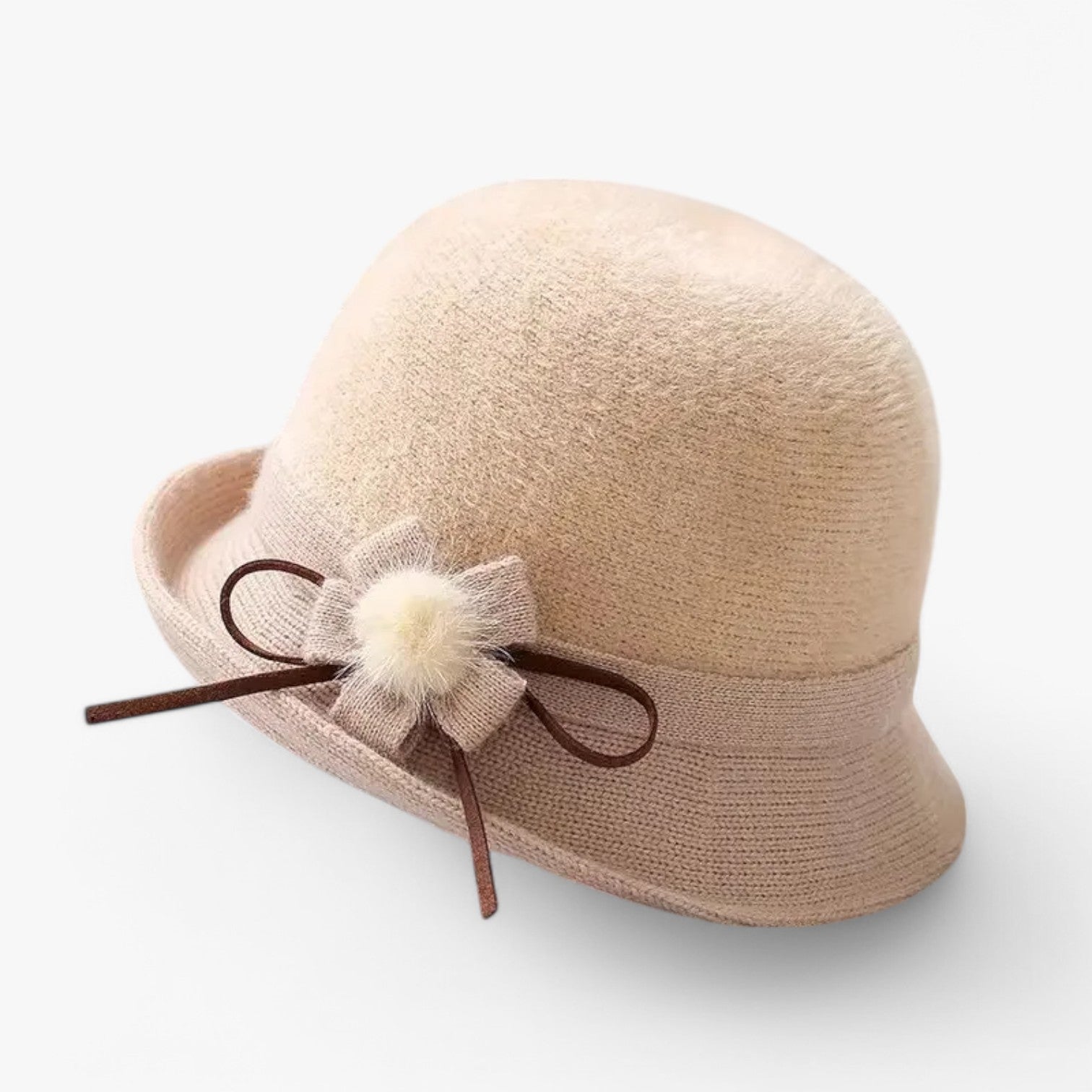 Cappello in lana per donne – calore e stile - Bianco Sporco 56-58cm - calore cappello cappello lana donne hat Hat for girls lana stile women hat women's hat - Concept Palermo