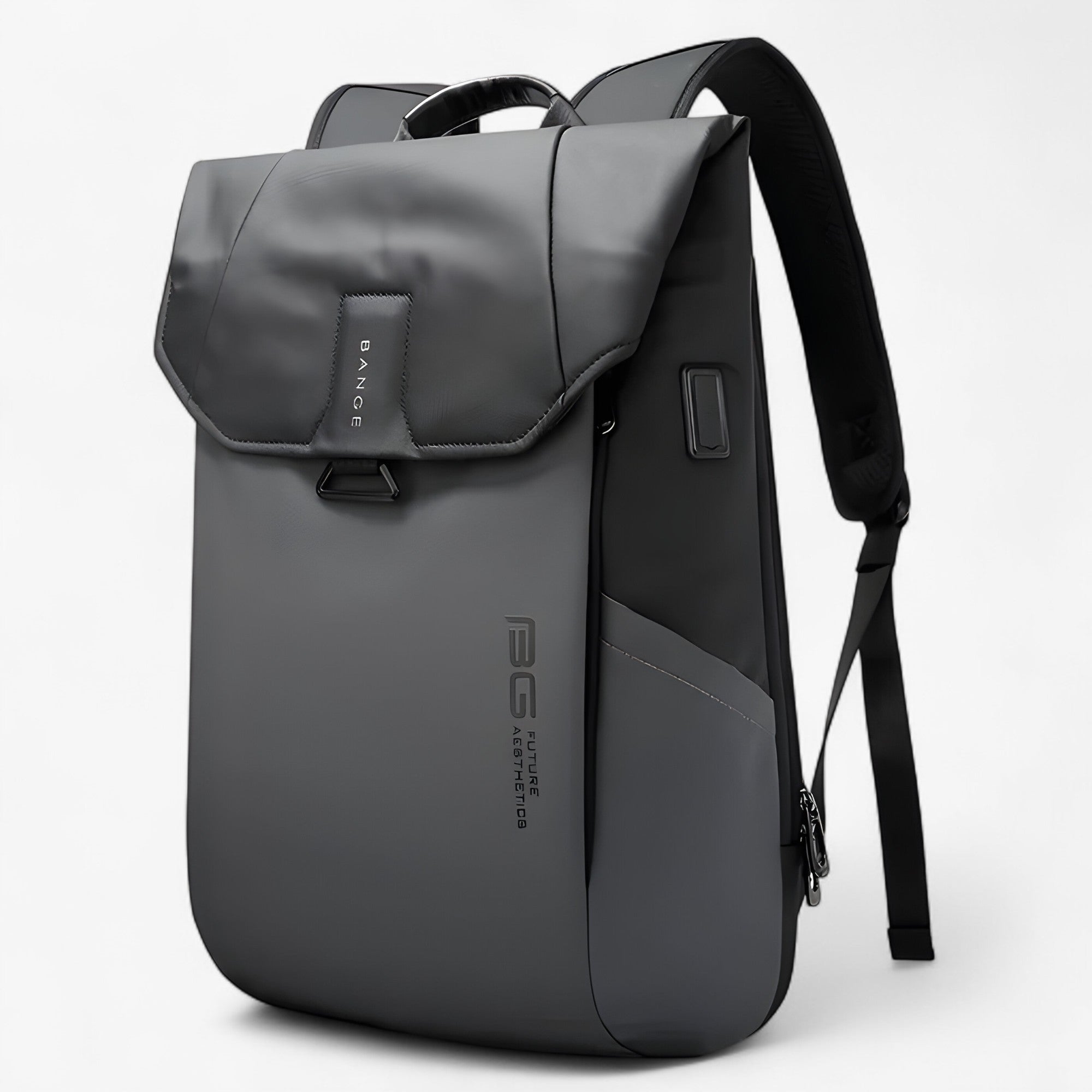 Zaino impermeabile antifurto per uomo - Grigio - antifurto Backpacks bags impermeabile uomo zaino zaino impermeabile - Concept Palermo
