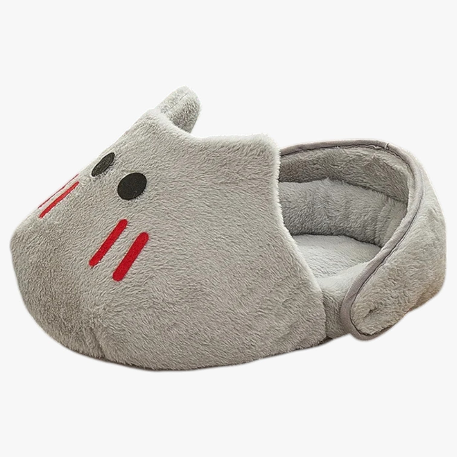 Letto Morbido a Forma di Coniglio Il Nido per il Sonno del Tuo Gatto - GRIGIO - coniglio forma gatto letto letto forma nido pet pet bed pet beds PET SUPPLIES pet's bed pets & supplies sonno - Concept Palermo
