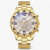 Luxe herenhorloge - tijdloos met blauwe lichtaccenten