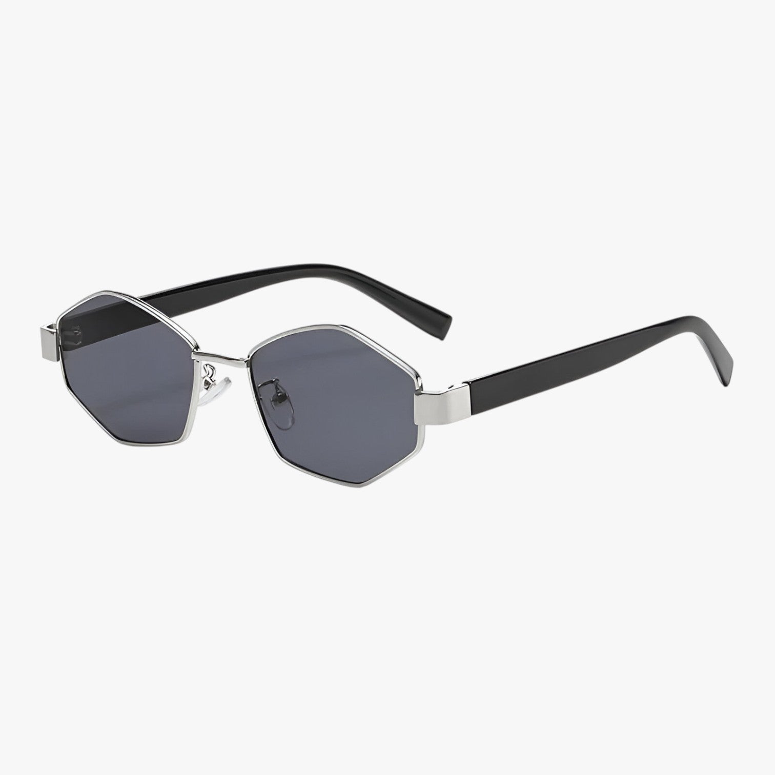 Occhiali da Sole Polygonali UV400 – Stile Unisex e Protezione per lo Sport all’Aperto Uomo - argento grigio come in foto - aperto men sunglasses polarized mens sunglasses occhiali occhiali sole polygonali protezione sole sport stile sun glasses Sunglasses sunglasses polarized men - Concept Palermo