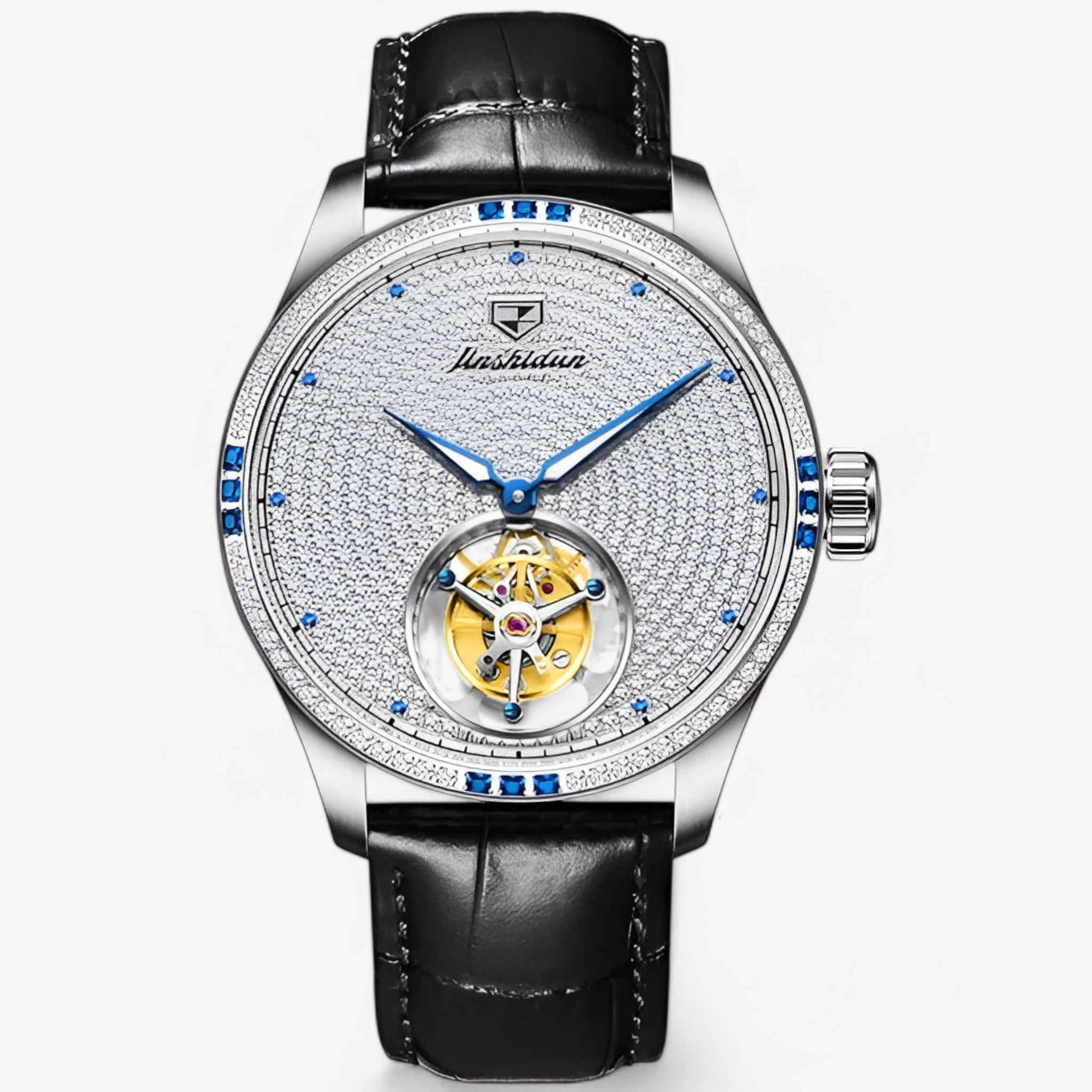 Orologio Meccanico Tourbillon di Lusso - Argento Bianco - accessoires horloges meccanico orologio orologio meccanico tourbillon watches - Concept Palermo
