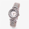 Reloj de oro rosa con diamantes