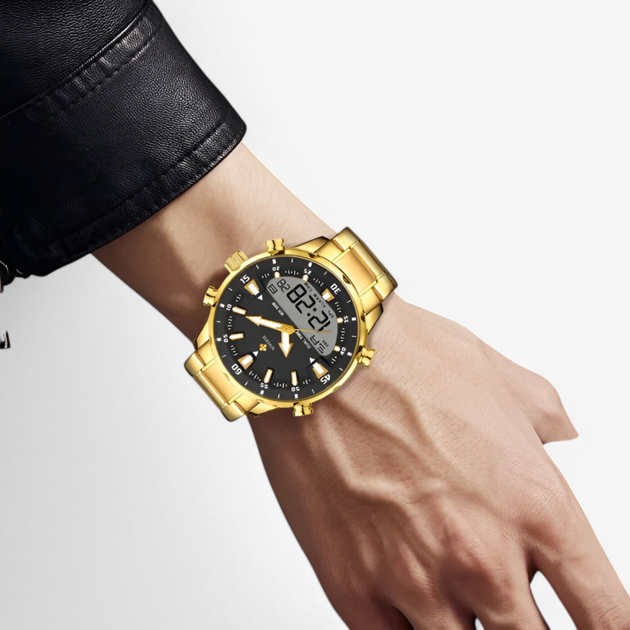 Orologio sportivo militare in acciaio inox Uomo - - accessoires acciaio horloges inox militare orologio orologio sportivo sport sportivo uomo watches - Concept Palermo