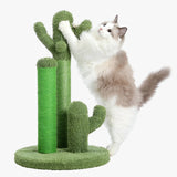Cactus Scratch Fun interactieve krabpaal met 3 palen en hangende bal  