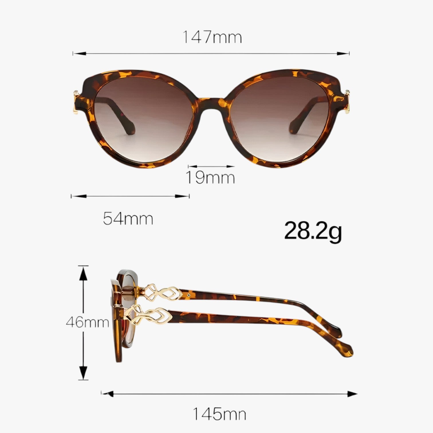 Occhiali cat eye vintage femminili UV400 - - cateye sunglasses Fashion Sunglasses femminili occhiali occhiali vintage sunglasses sunglasses for women vintage womens sun glasses - Concept Palermo