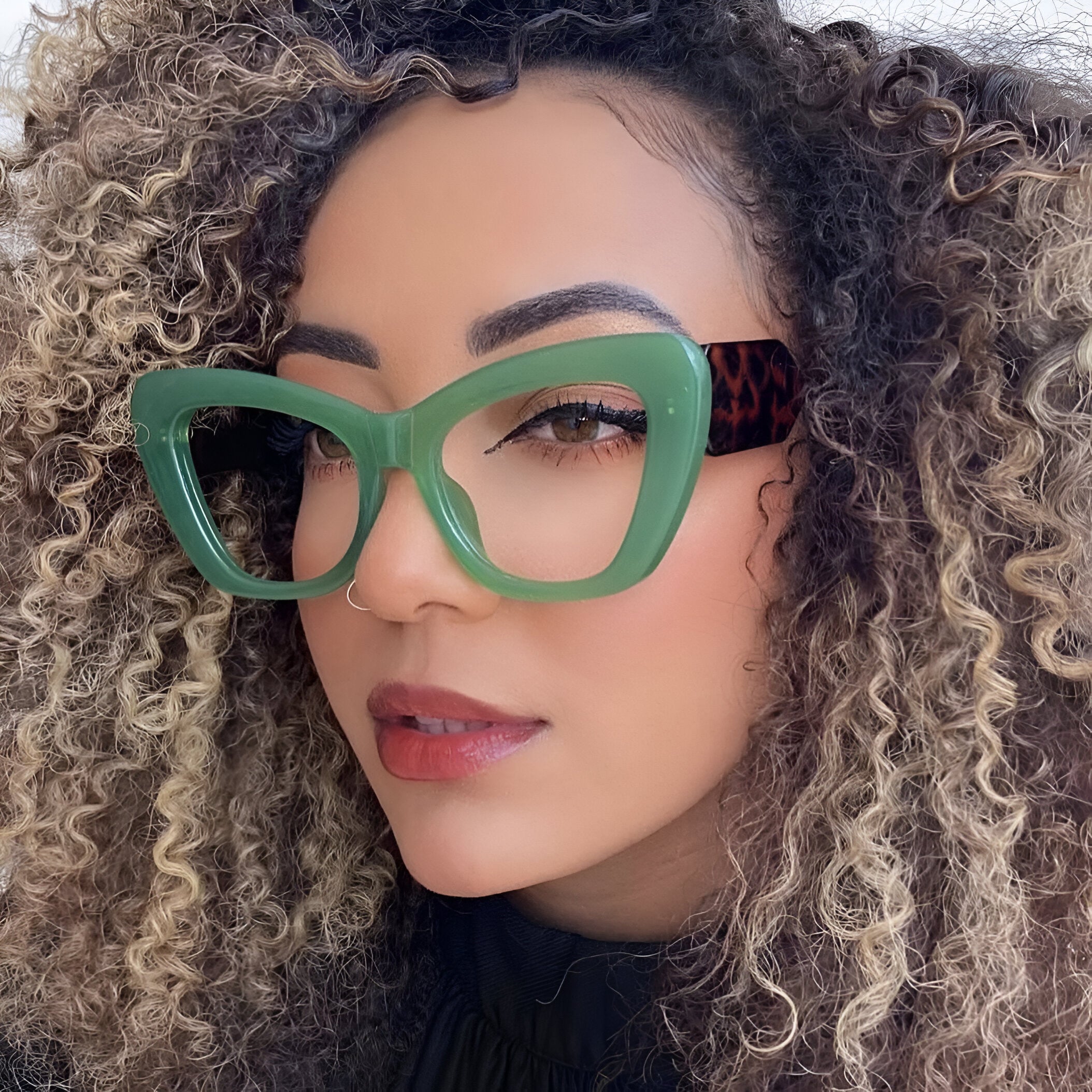 Occhiali da sole oversize a forma di occhio di gatto con protezione UV400 - - Cat Eye Sunglasses cateye sunglasses Fashion Sunglasses forma gatto occhiali occhiali sole occhio oversize polarized sunglasses women protezione sole Sunglasses womens sun glasses - Concept Palermo