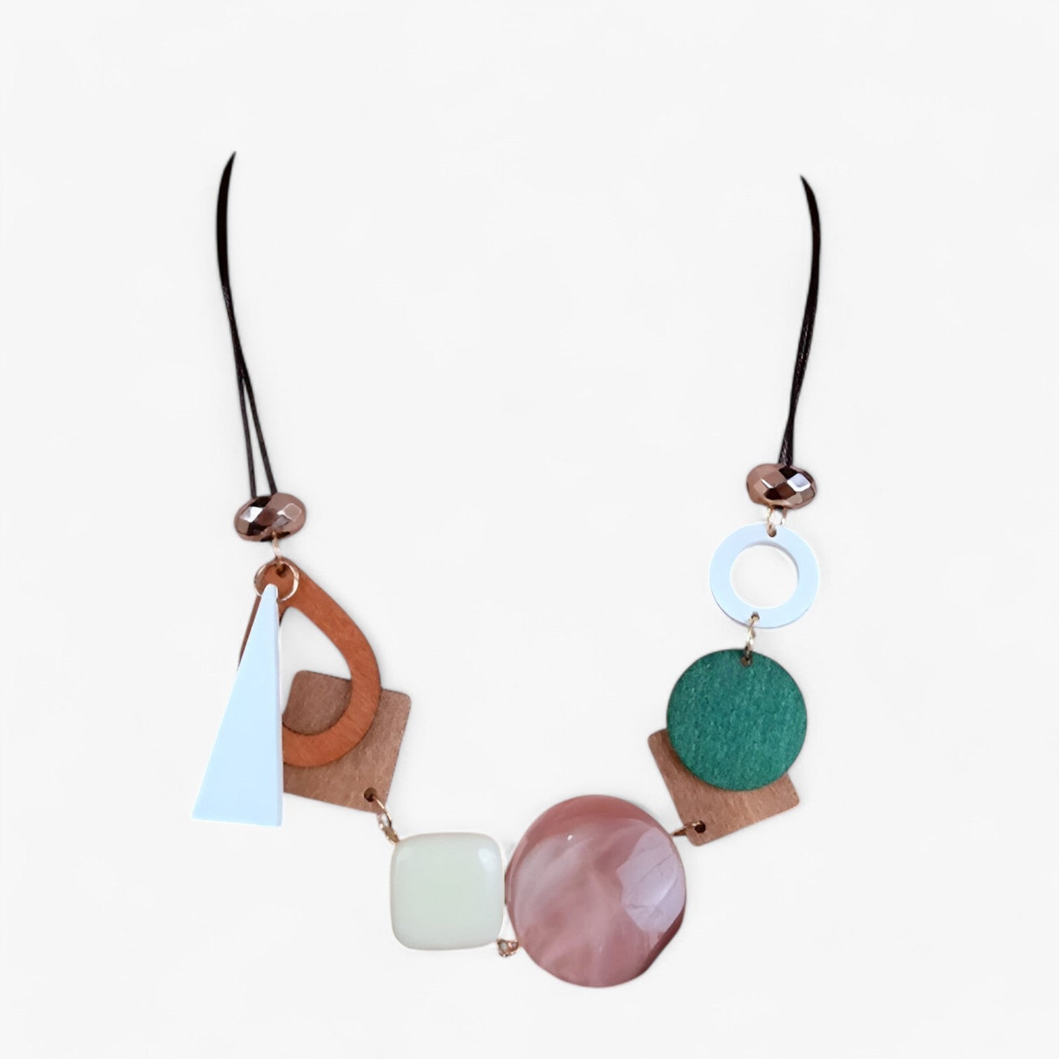 Collana con pendente geometrico vintage - Eleganza etnica fatta a mano Lana - - collana collana pendente eleganza etnica fatta geometrico Gift Gifts for women jewelry lana necklace for men NECKLACES - Concept Palermo