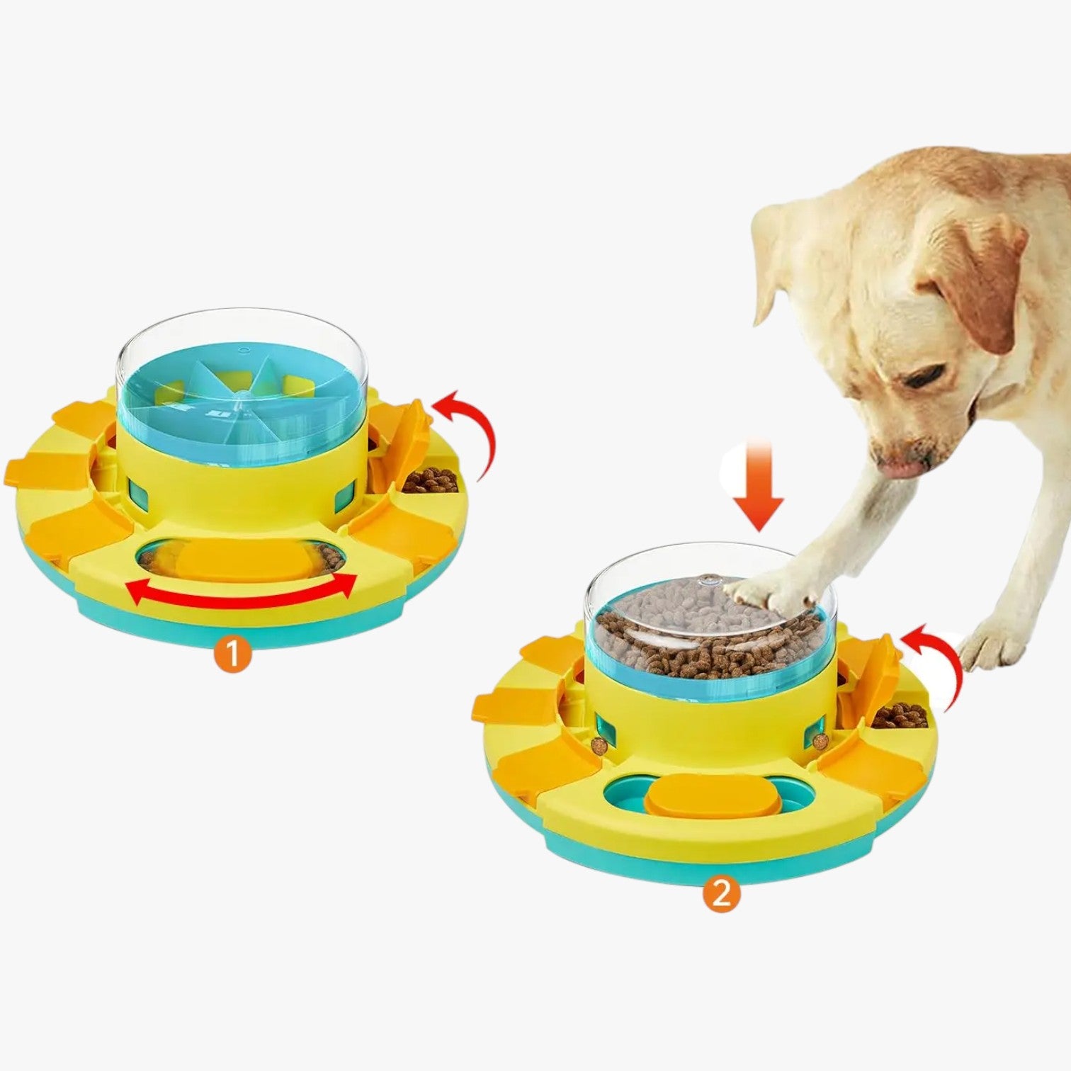 Gioco Puzzle Dispenser per Cani - - cani dispenser gioco gioco puzzle pet Pet Care petproduct Pets pets & supplies puzzle - Concept Palermo