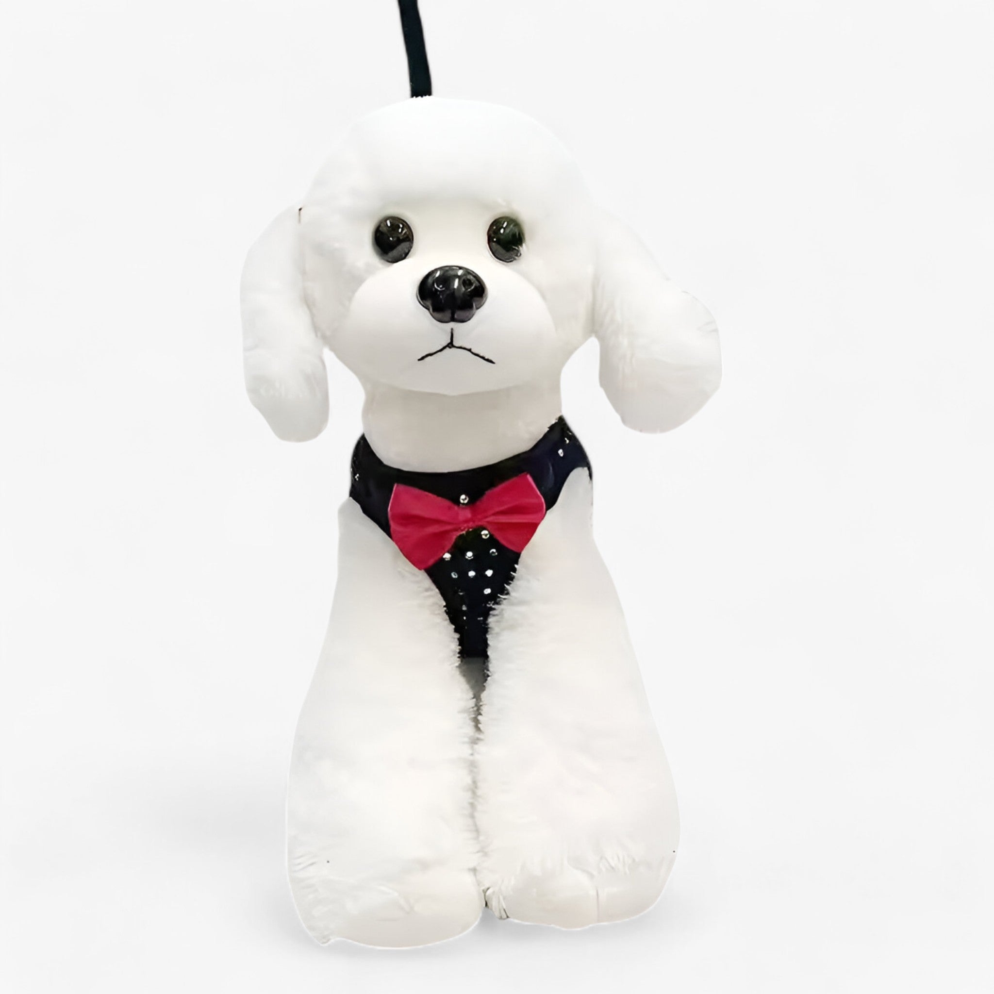 Pettorina per cani confortevole in lino con decorazione diamante, ideale per passeggiate quotidiane - - cani confortevole confortevole pettorina decorazione diamante lino pets & supplies pettorina - Concept Palermo