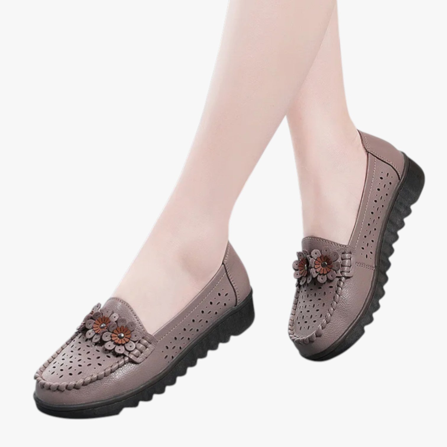 Mocassini estivi in pelle - Comodità e freschezza con dettagli floreali Uomo - - comodità dettagli estivi floreali freschezza mocassini mocassini estivi pelle shoes Shoes women summer shoes - Concept Palermo