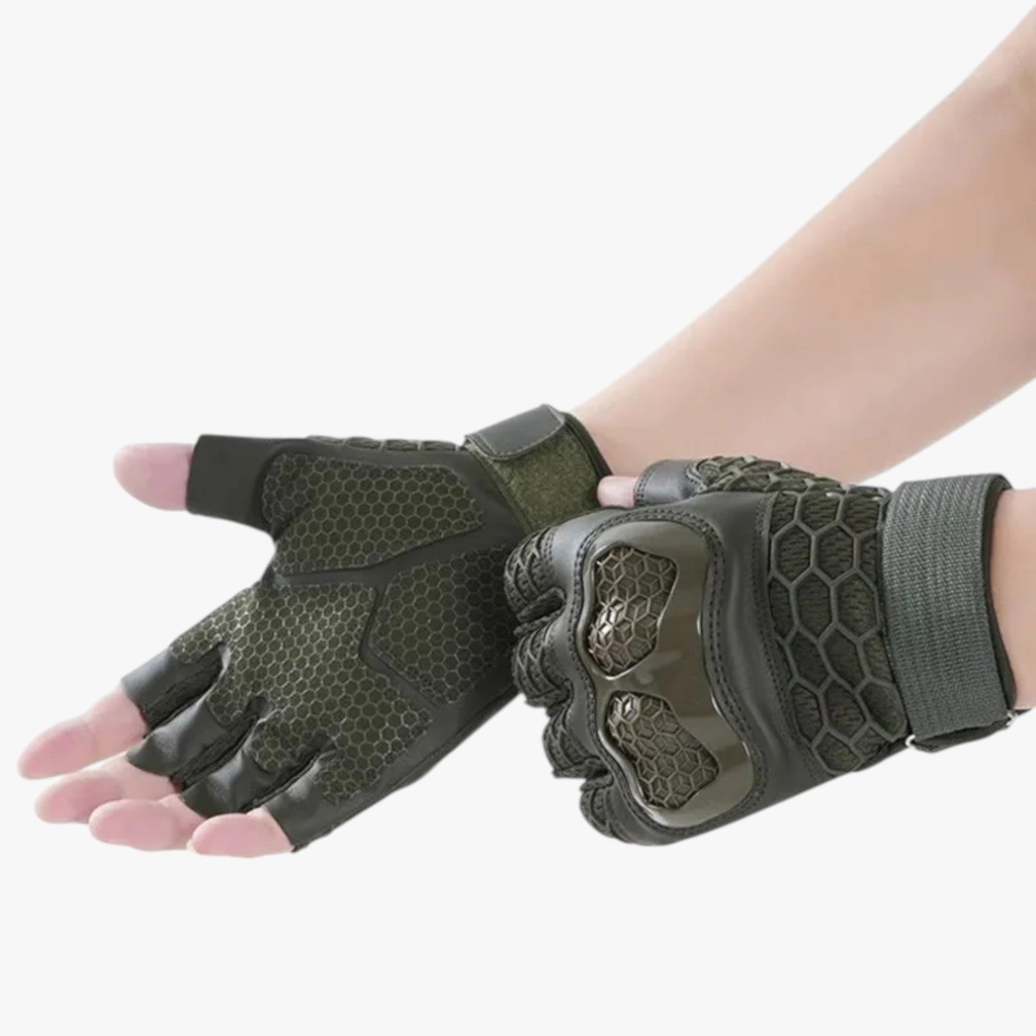 Guanti tattici mezze dita anti-scivolo e resistenti - - anti dita gloves gloves for men guanti guanti tattici mens gloves mezze resistenti scivolo tattici - Concept Palermo