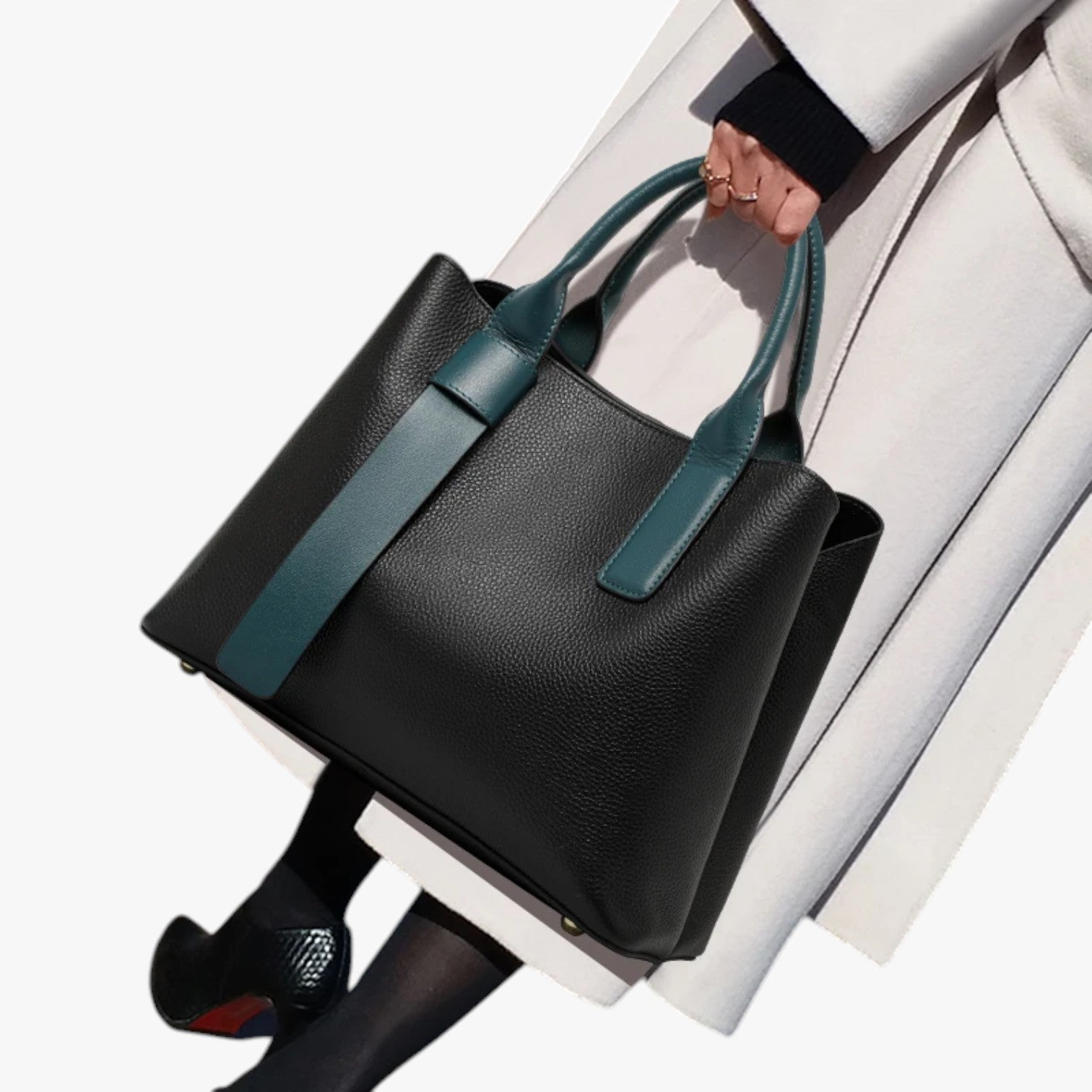 Borsa a Spalla in Pelle di Vacca Donna - - bag bags borsa borsa spalla donna handbags Leather Bag pelle spalla vacca women bag - Concept Palermo