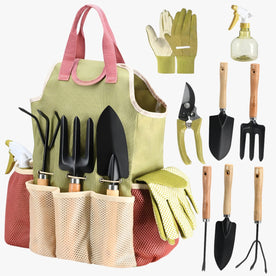 Set Salotto da Giardino Angolare Grigio in Rattan Sintetico con Divano e Tavolino, Resistente Intemperie - 1 set - confortevole efficiente Garden Garden supplies giardinaggio giardino giardino tutto Home & Garden Linen tutto Unisex - Concept Palermo
