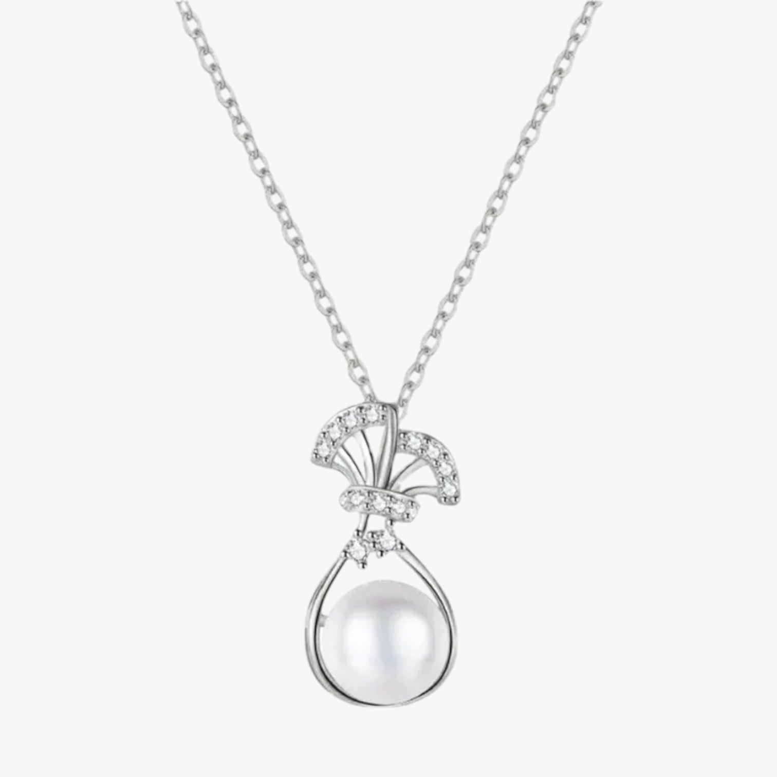 Collana Borsa con Perla Imitata Eleganza Unica per Occasioni Speciali Lana Donna - - borsa collana collana borsa donna elegant womens necklaces eleganza imitata jewelry lana necklace NECKLACES Necklaces for Women - Concept Palermo
