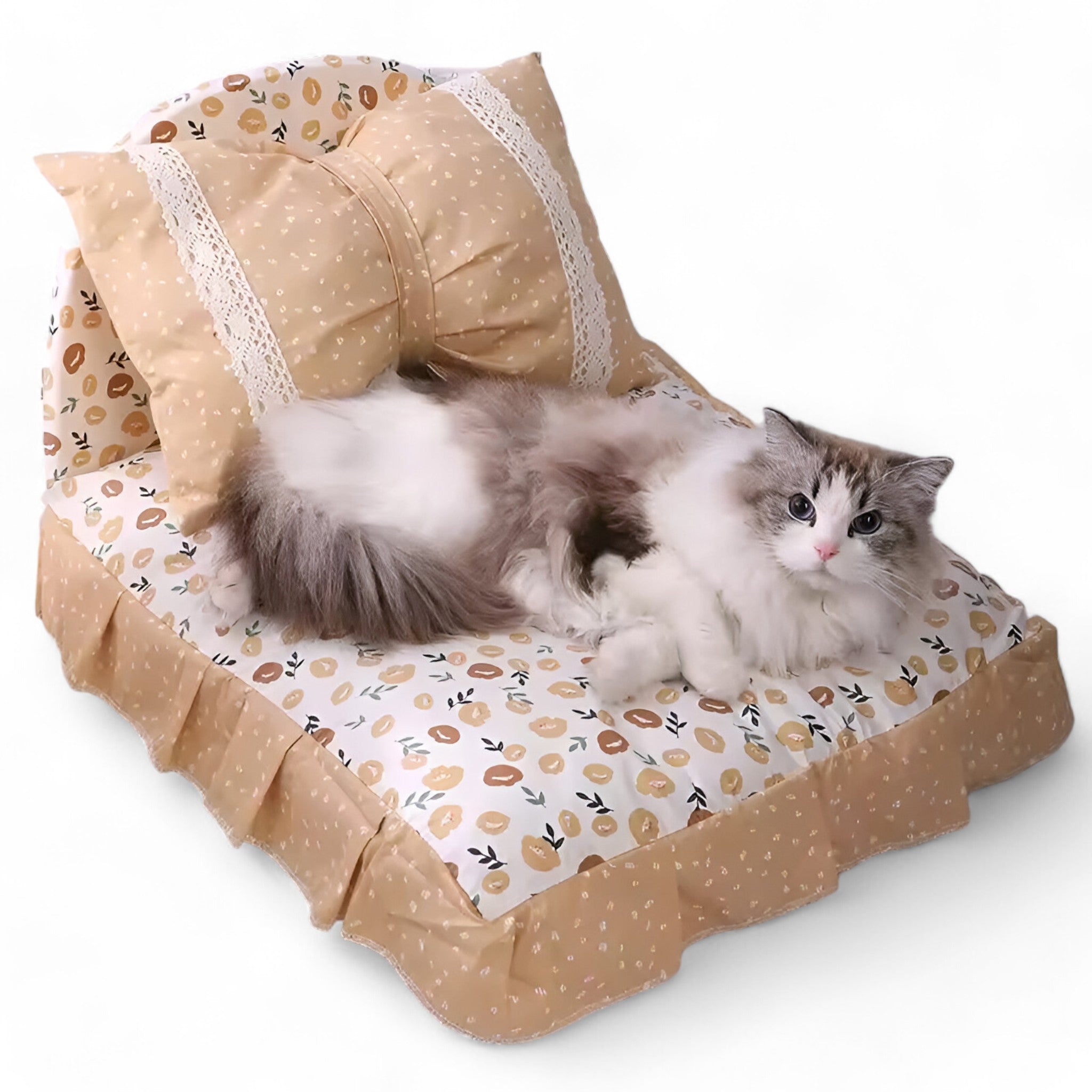 Letto per Gatti e Cani a Forma di Fiocco – Comfort e Stile per il Tuo Animale Domestico - - animale cani comfort domestico fiocco forma gatti letto pets & supplies - Concept Palermo