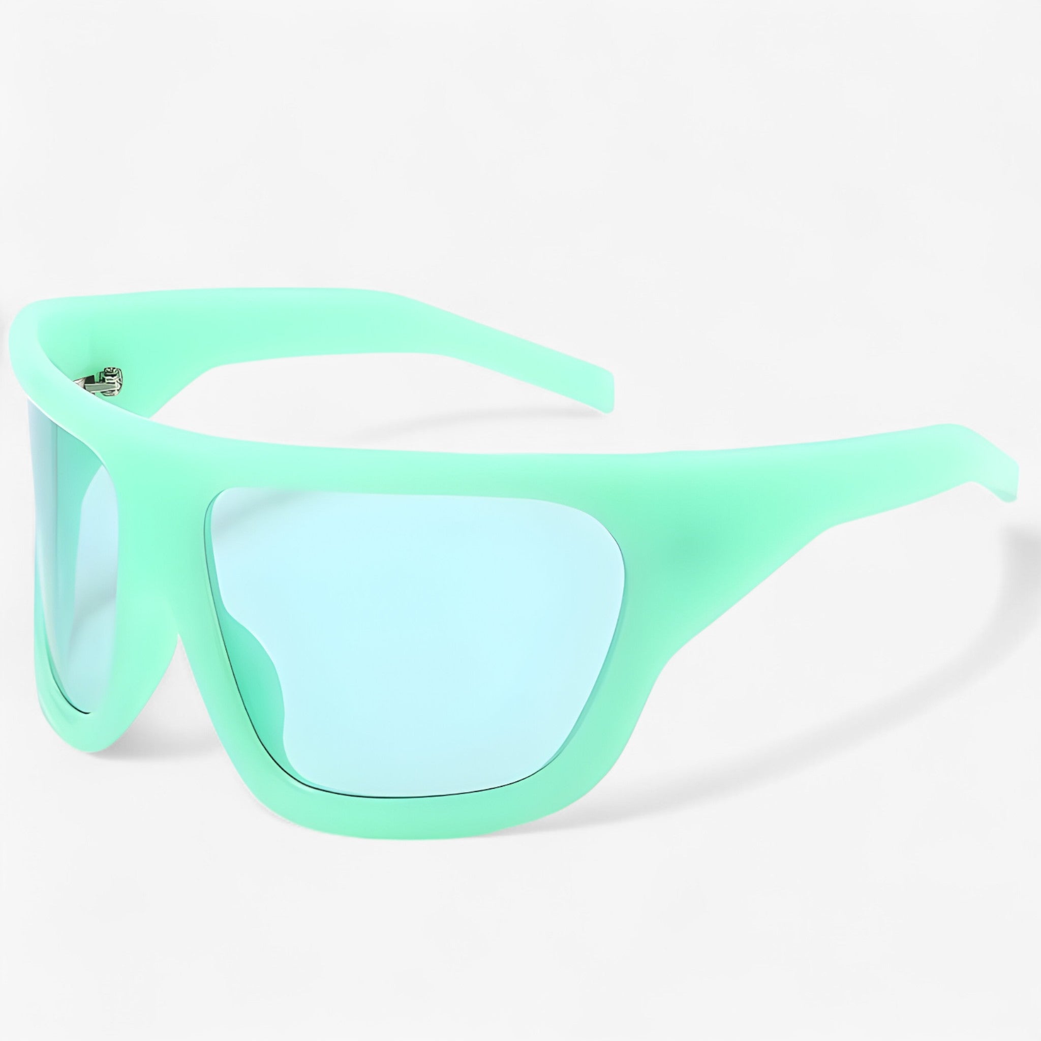 Occhiali da sole sportivi oversize steampunk Uomo - Verde - Fashion Sunglasses men sunglasses polarized mens sunglasses occhiali occhiali sole oversize Polarized man sunglasses sole sportivi steampunk sunglasses sunglasses polarized men uomo - Concept Palermo