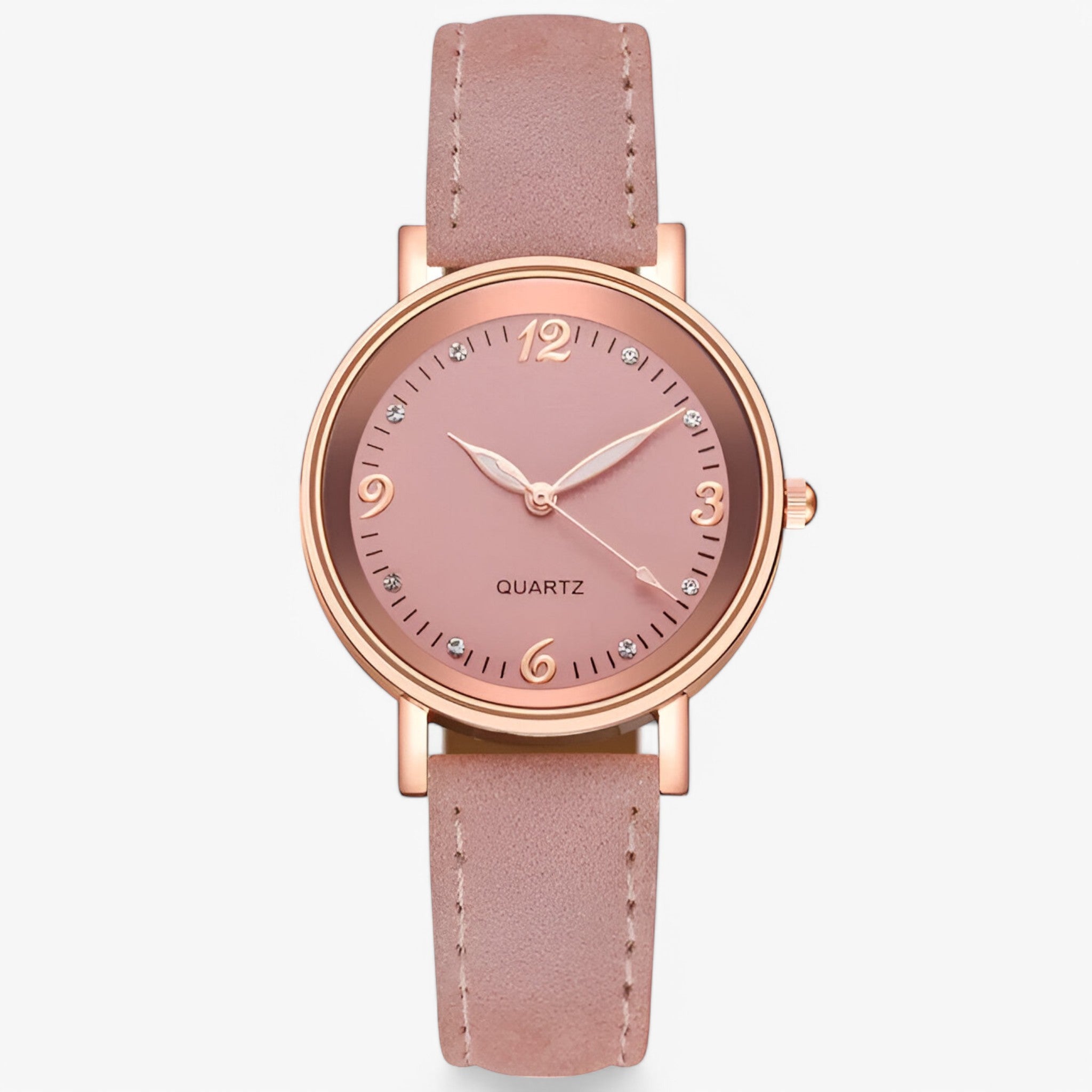 Orologio al Quarzo in Acciaio Inossidabile Uomo - Rosa - acciaio female watch inossidabile orologio orologio quarzo quarzo uomo watch for women watches - Concept Palermo