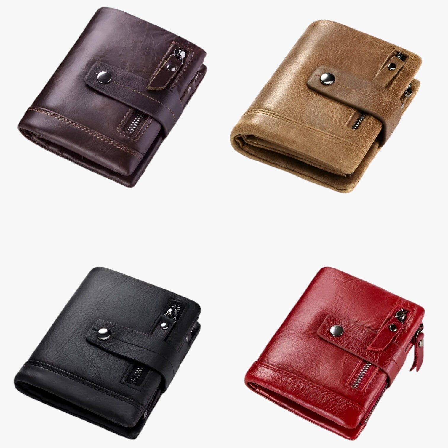 Portafoglio Donna in Vera Pelle Lusso, Compatto e Pratico - Elegante e Funzionale - - compatto donna pelle portafoletta portafoletta donna pratico wallet wallets womens wallet - Concept Palermo