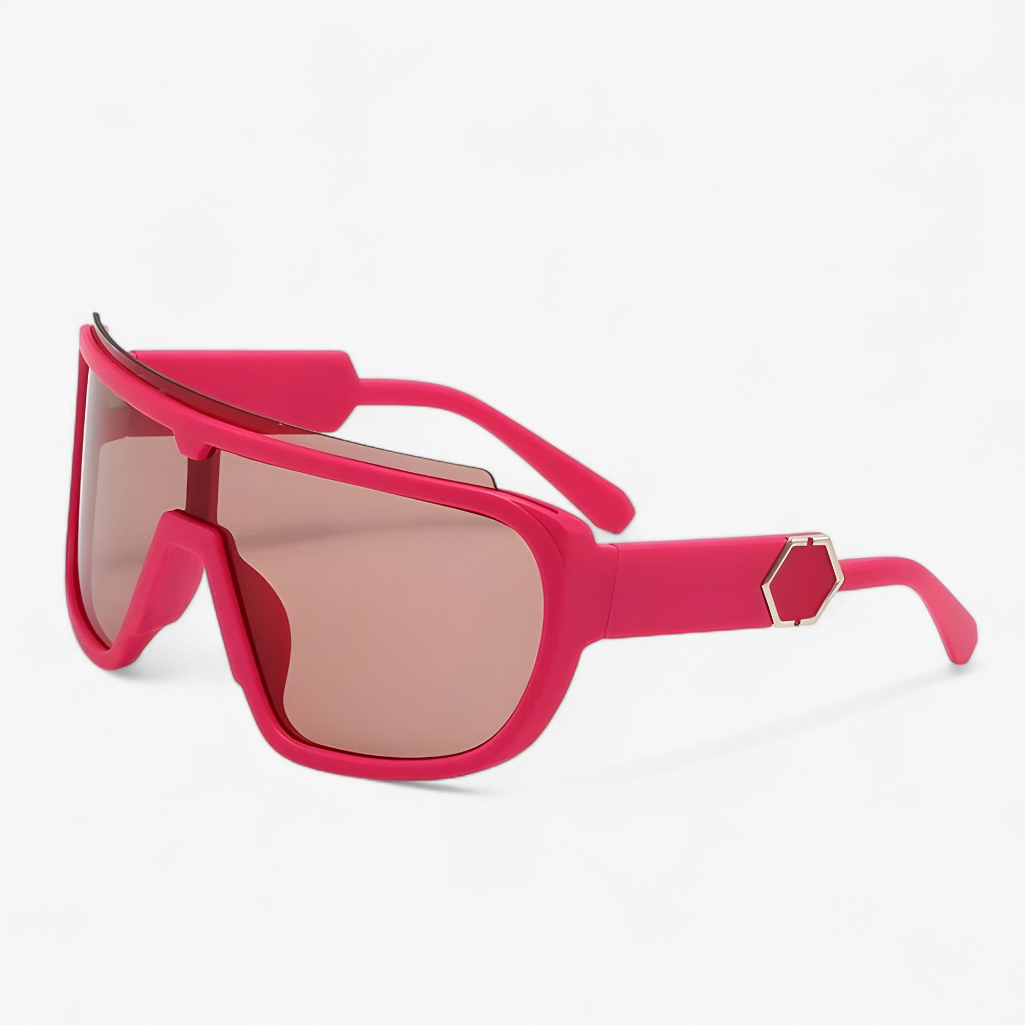 Occhiali da sole oversize monoblocco avvolgenti Uomo - RosaGrigio - avvolgenti Fashion Sunglasses men sunglasses polarized mens sunglasses monoblocco occhiali occhiali sole oversize Polarized man sunglasses sole sunglasses sunglasses polarized men uomo - Concept Palermo