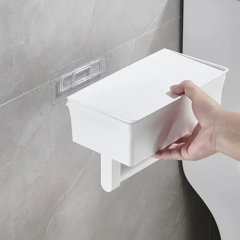 ElegantEssentials™ Porta rotolo di carta igienica - Esperienza di eleganza funzionale - Bianco - carta elegantessentials elegantessentials porta eleganza esperienza funzionale home & garden huis & tuin igienica - Concept Palermo