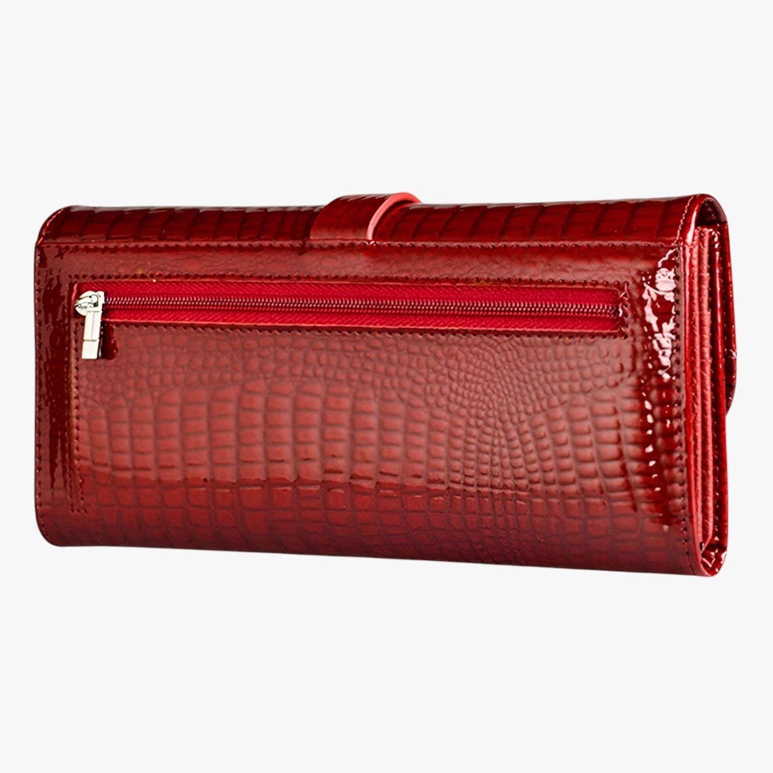Borsa di design di lusso – Clutch e portafoglio in pelle lucida Donna - - borsa borsa design clutch design donna lucida pelle portafoglio wallet womens wallet - Concept Palermo