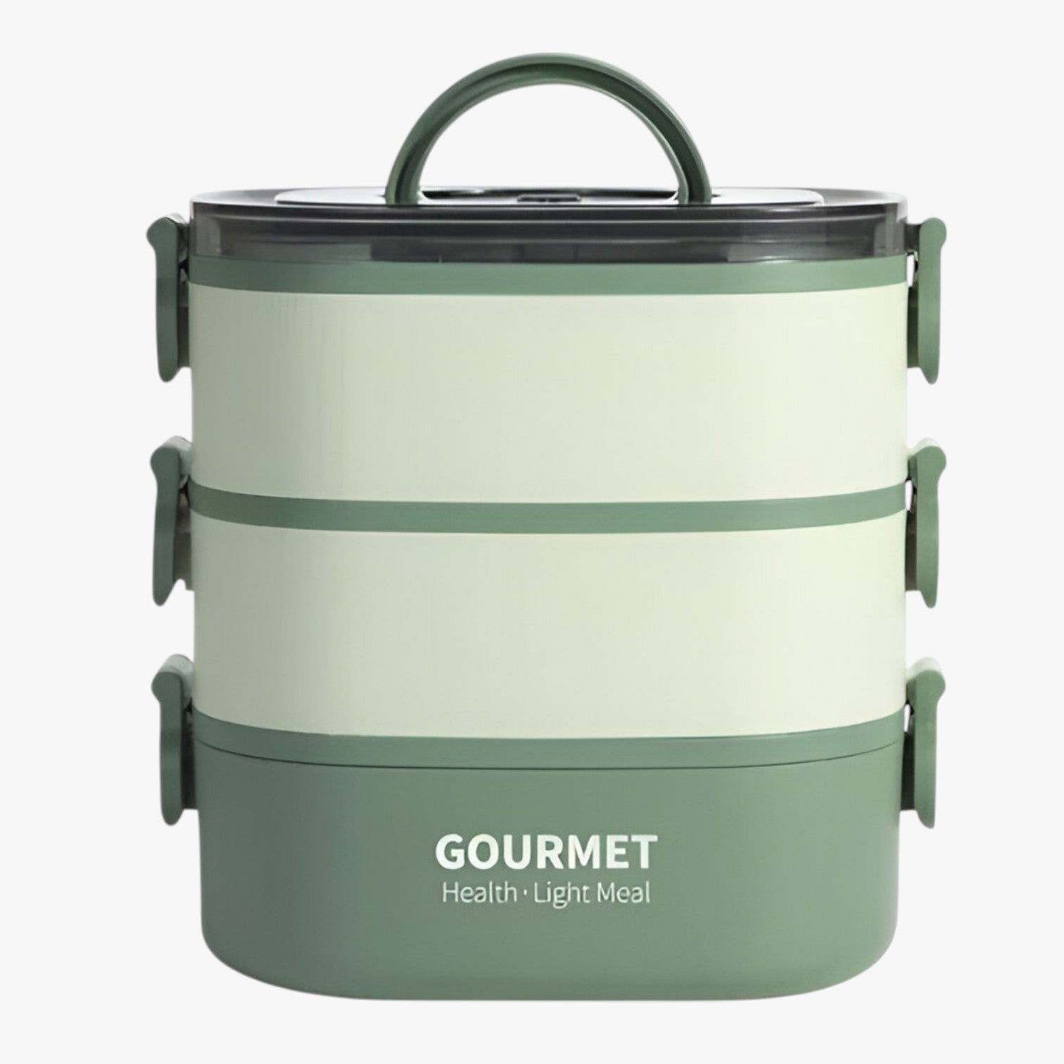 Scatola Pranzo da 2000ML a Prova di Perdite con 3 Scomparti Uomo - Verde 3 2000ml - Kitchen kitchen & dining lunch box perdite pranzo prova scatola scatola pranzo scomparti uomo - Concept Palermo