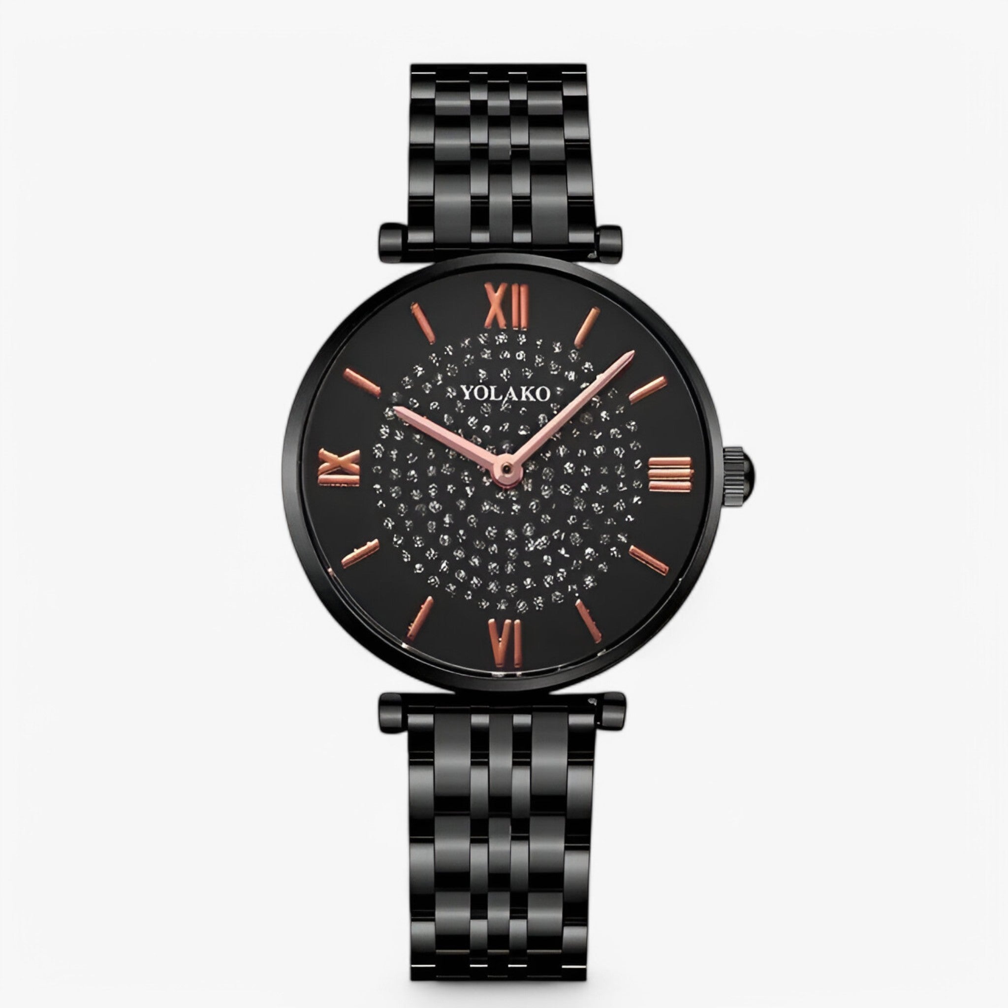 Orologio da donna in acciaio inossidabile al quarzo - Nera - acciaio donna female watch inossidabile orologio orologio donna quarzo watch for women watches - Concept Palermo