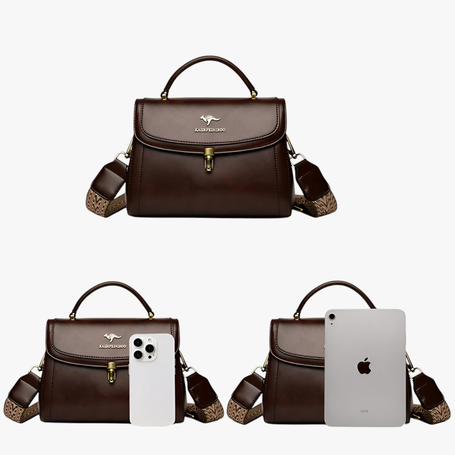 Borsa a tracolla e a spalla in pelle - - Bags borsa borsa tracolla handbags pelle spalla tracolla women bags Women's handbags - Concept Palermo