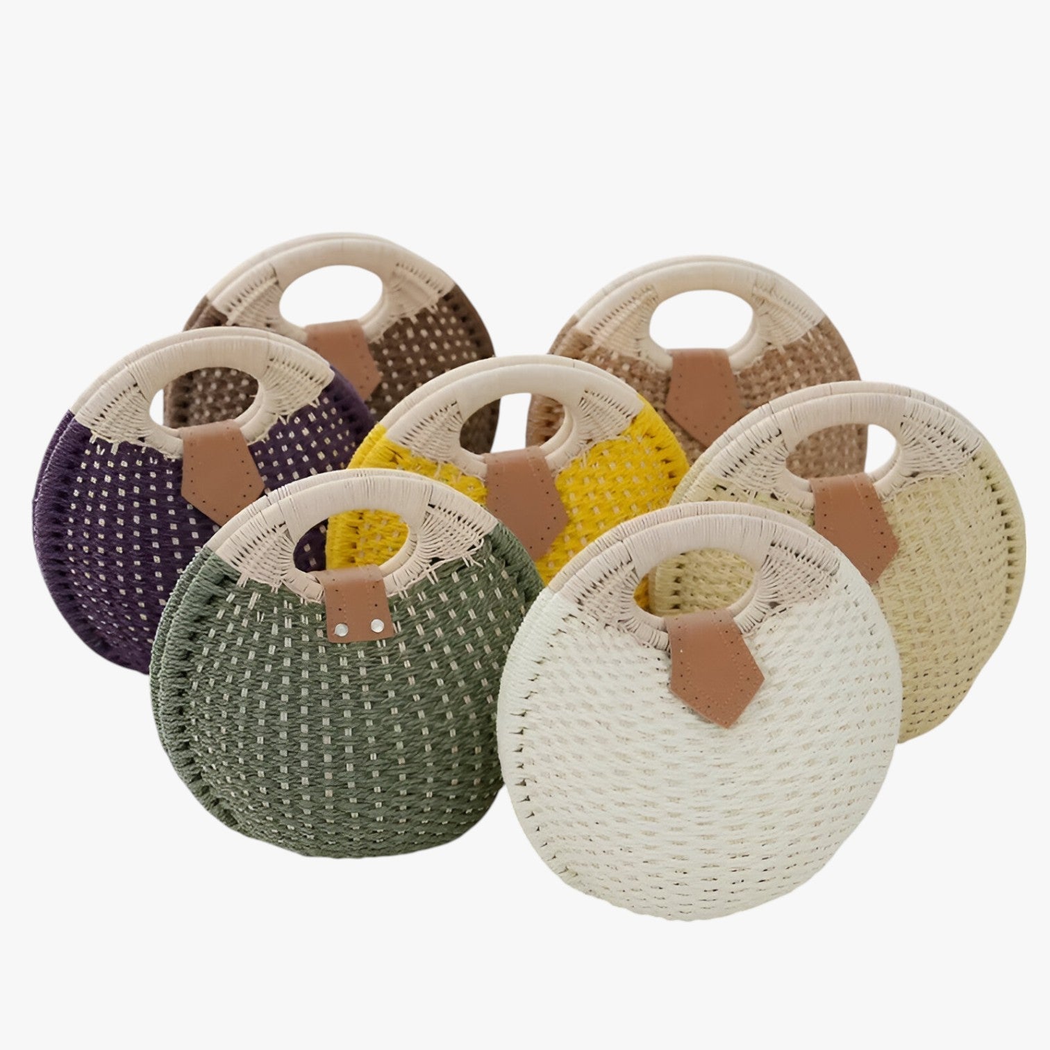 Borsa estiva in rattan – Leggera, e Versatile Donna - - bags borsa borsa estiva donna estiva handbags leggera rattan versatile Women's handbags - Concept Palermo