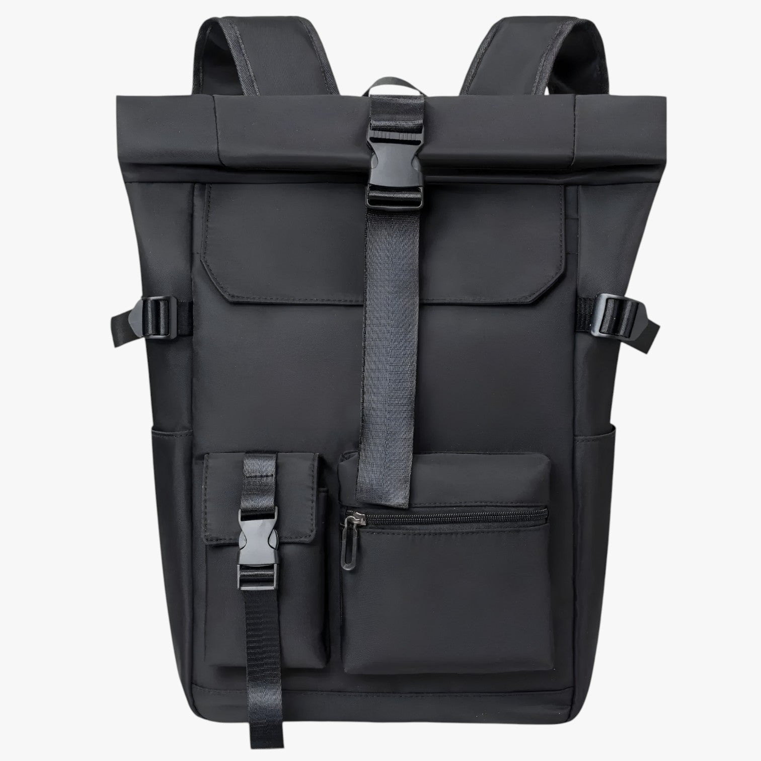 Zaino arrotolabile impermeabile e confortevole per viaggi all'aperto attivi Uomo - Nero - aperto arrotolabile attivi Backpacks bags confortevole impermeabile uomo viaggi - Concept Palermo