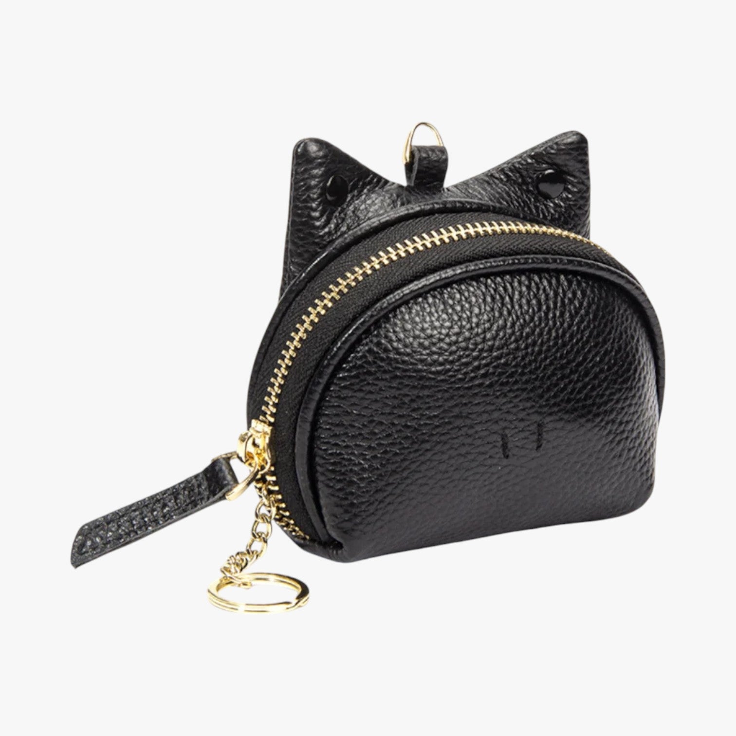Grazioso portafoglio in pelle con cerniera, tasche per monete e carte - Nero - carte cerniera grazioso grazioso portafoglio monete pelle portafoglio reign | grazioso portafoglio in pelle con cerniera tasche per monete e carte - €25 wallet wallets womens wallet - Concept Palermo