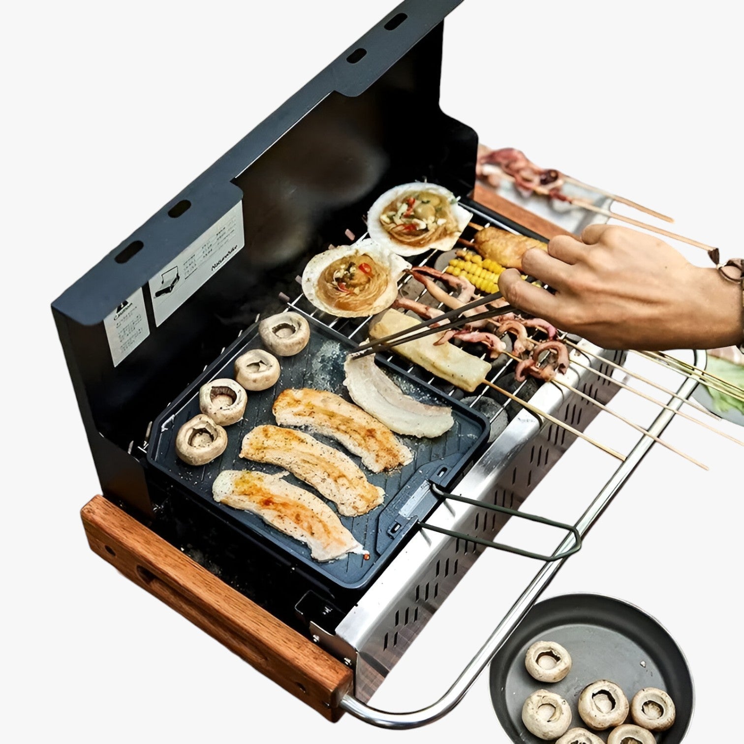 Naturehike Padella da Grill Outdoor – Leggera, rivestimento antiaderente e durevole - - antiaderente grill Kitchen kitchen & dining kitchen accessory kitchen tools leggera naturehike naturehike padella outdoor padella - Concept Palermo