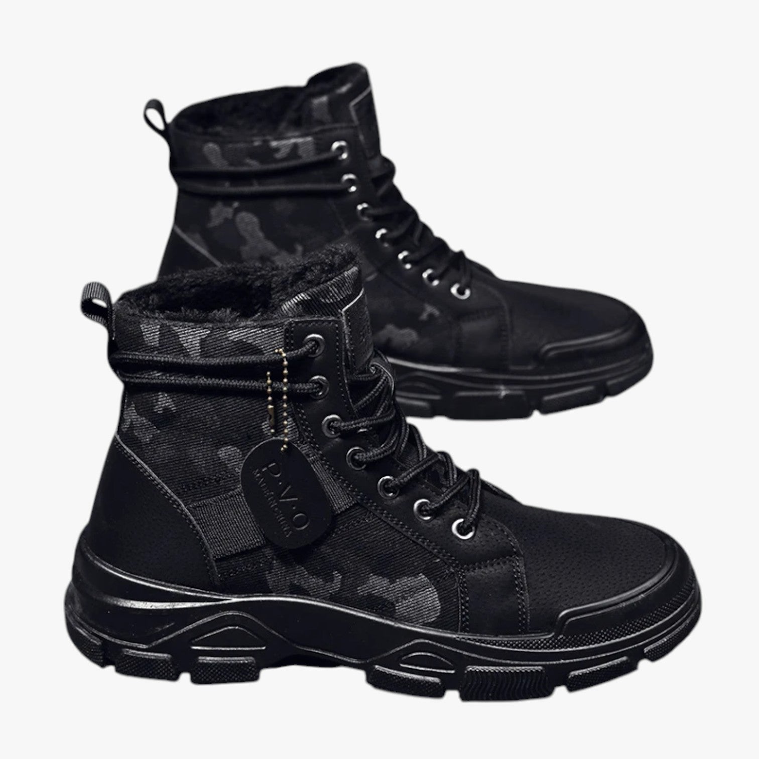 Stivali di Cotone Trendy, Caldi & Ultra Resistenti per Comfort Quotidiano Uomo - - caldi comfort cotone Men's Shoes quotidiano resistenti shoes shoes for men stivali stivali cotone - Concept Palermo