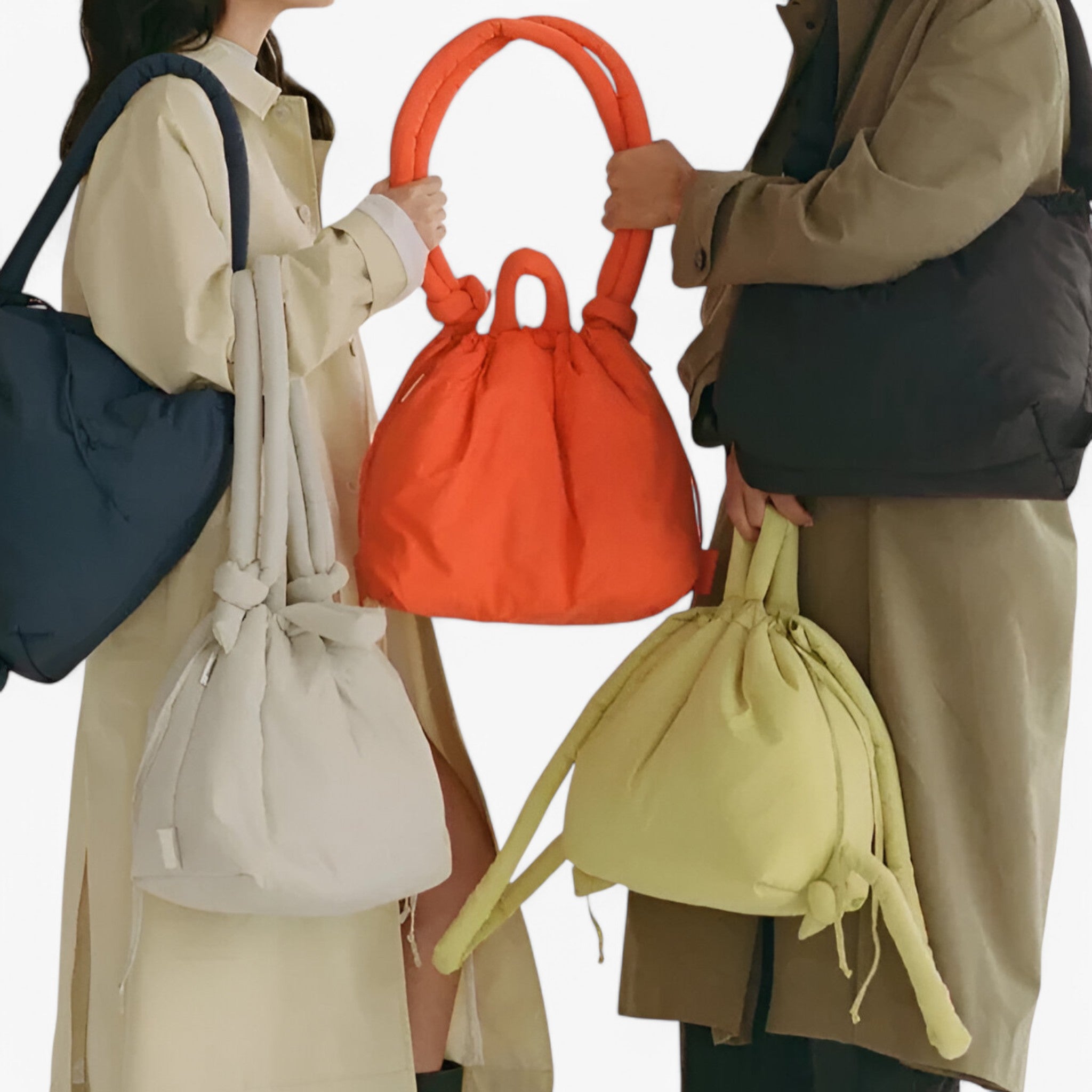 Borsa a Spalla Puffer Nera Grande Donna, Morbida Elegante Invernale con Tracolla - - bags borsa borsa spalla donna new_for_google_may puffer spalla unica - Concept Palermo