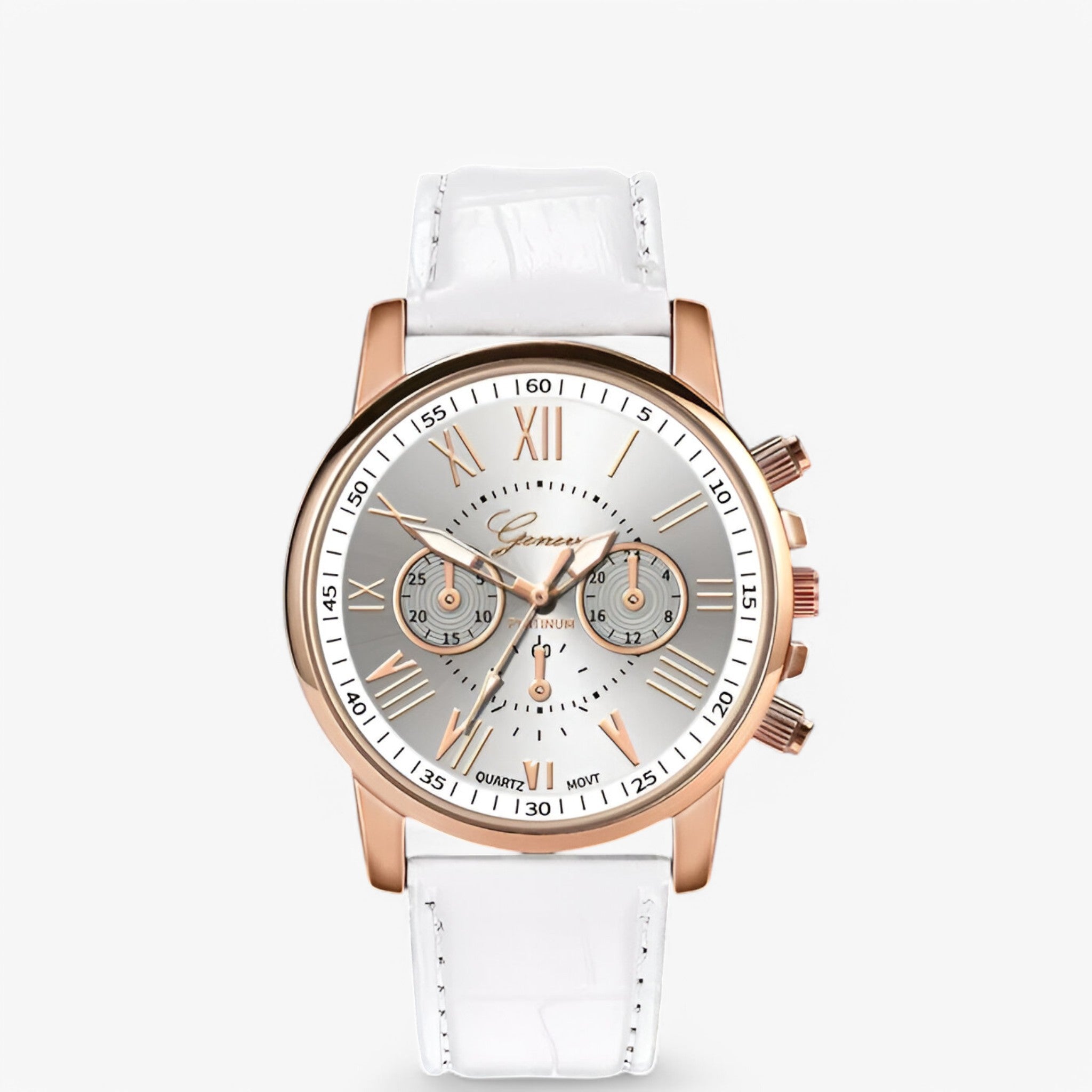 Orologio da polso in pelle - Bianca - female watch orologio orologio polso pelle polso watch for women watches - Concept Palermo