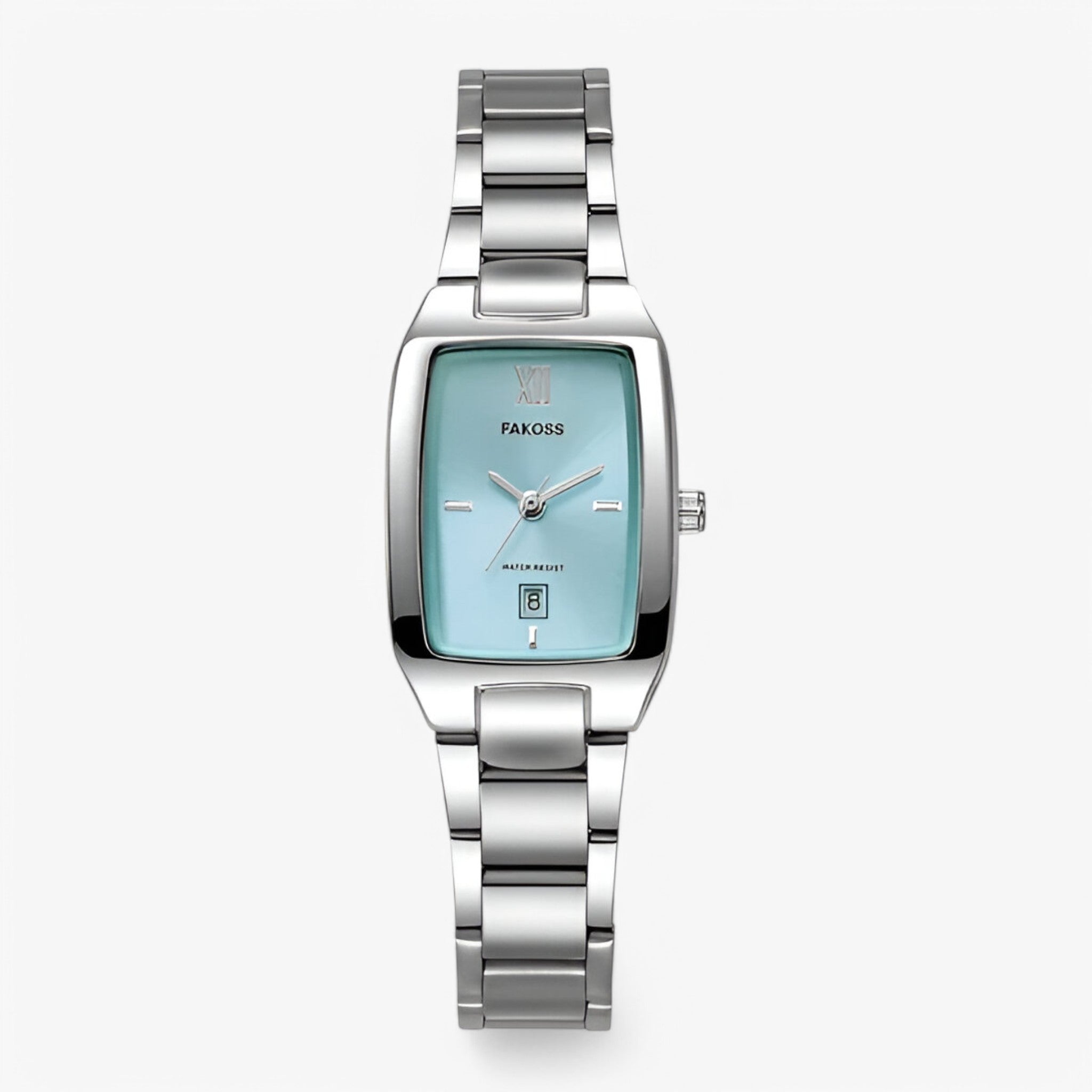 Orologio da donna al quarzo con quadrante quadrato - bianca blu - donna orologio orologio donna quadrante quadrato quarzo watches women watch - Concept Palermo