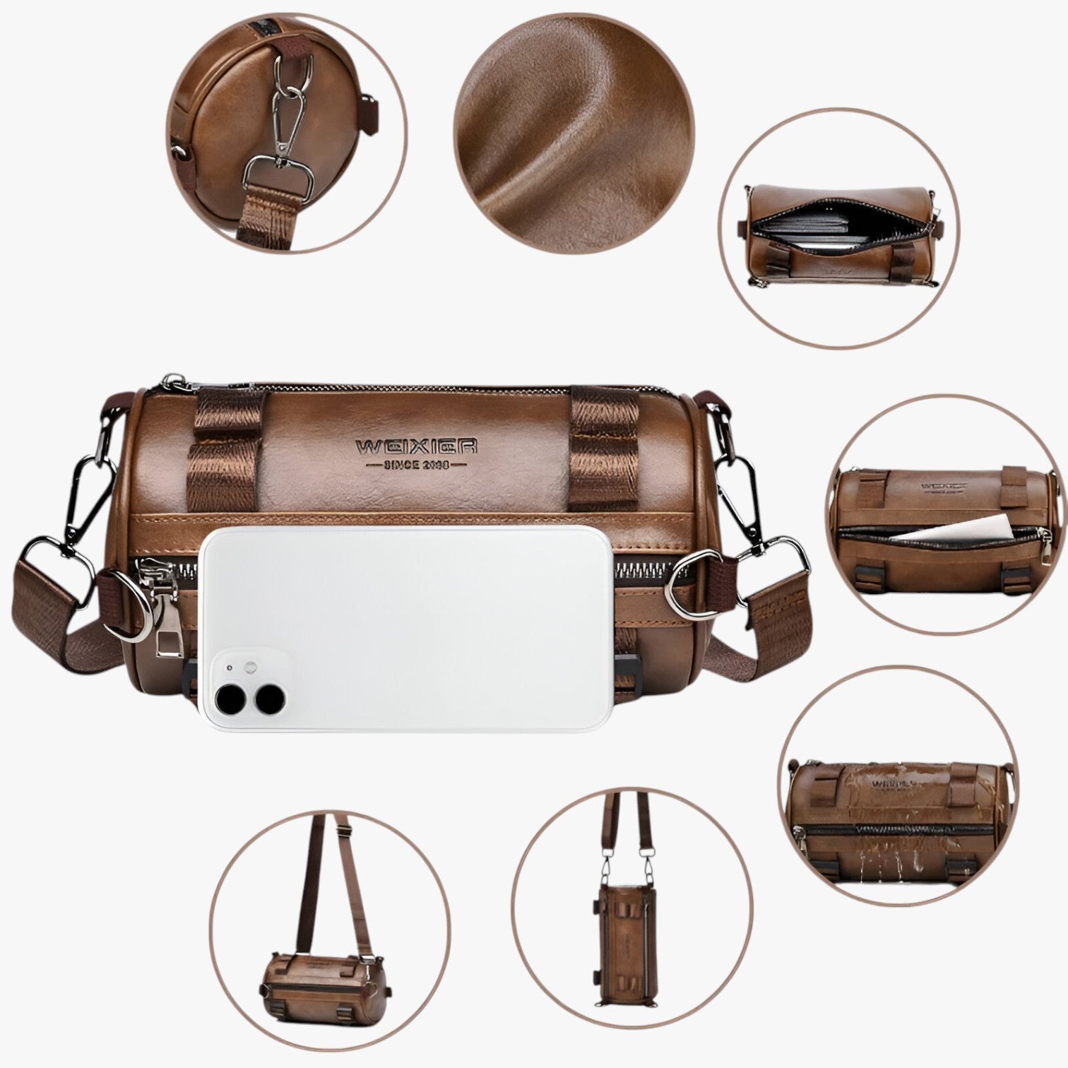 Borsa a Spalla e Impermeabile Donna - - Bags borsa borsa spalla donna impermeabile Shoulder & Crossbody Bags spalla - Concept Palermo