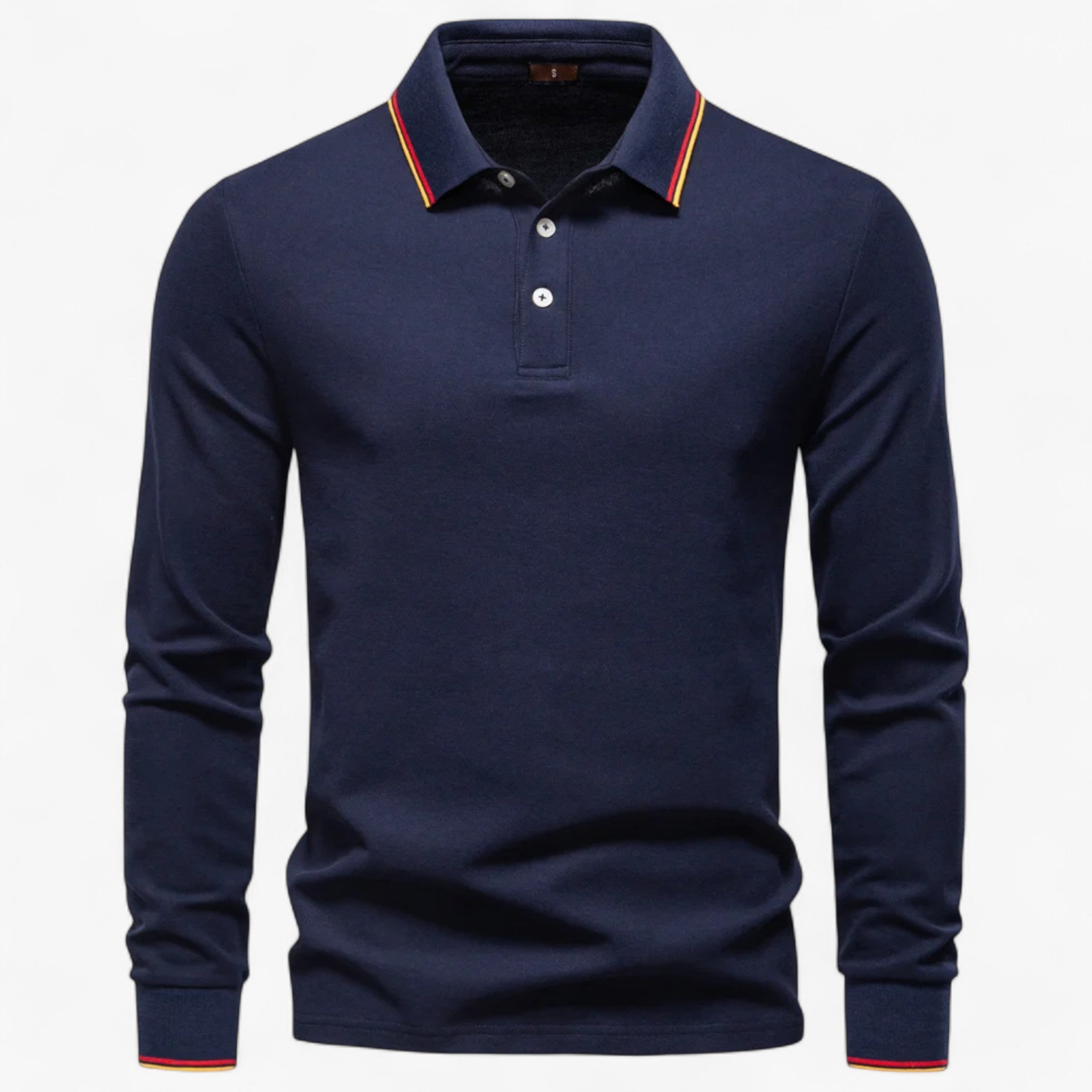 Polo da Uomo con Colletto Cotone - Navy - Clothes clothes men Clothing colletto cotone men's top clothes polo polo uomo Sweater sweater men sweaters uomo - Concept Palermo
