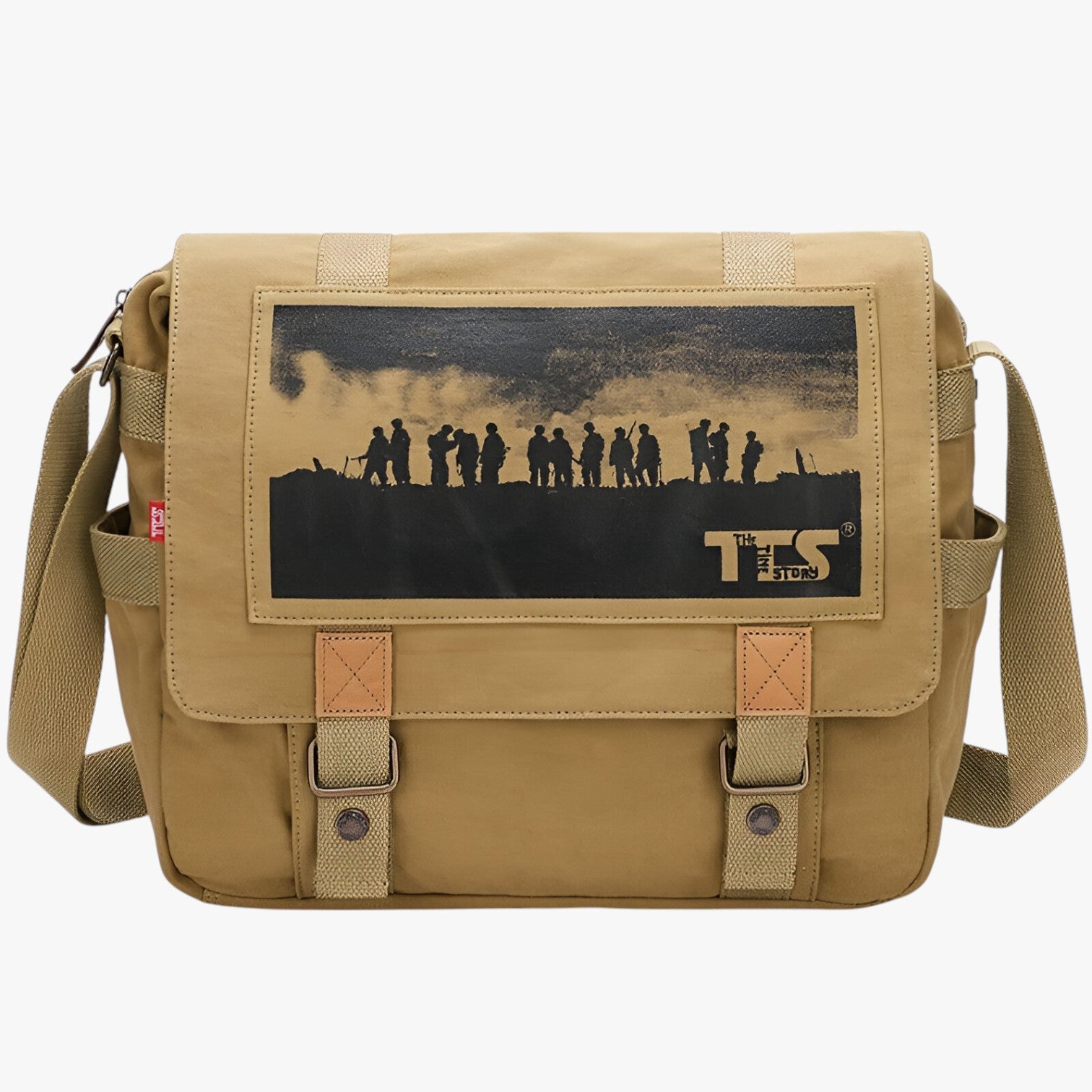 Grande borsa a tracolla in tela vintage - Giallo - Bags bags for men borsa borsa tracolla Shoulder & Crossbody Bags tela tracolla vintage - Concept Palermo