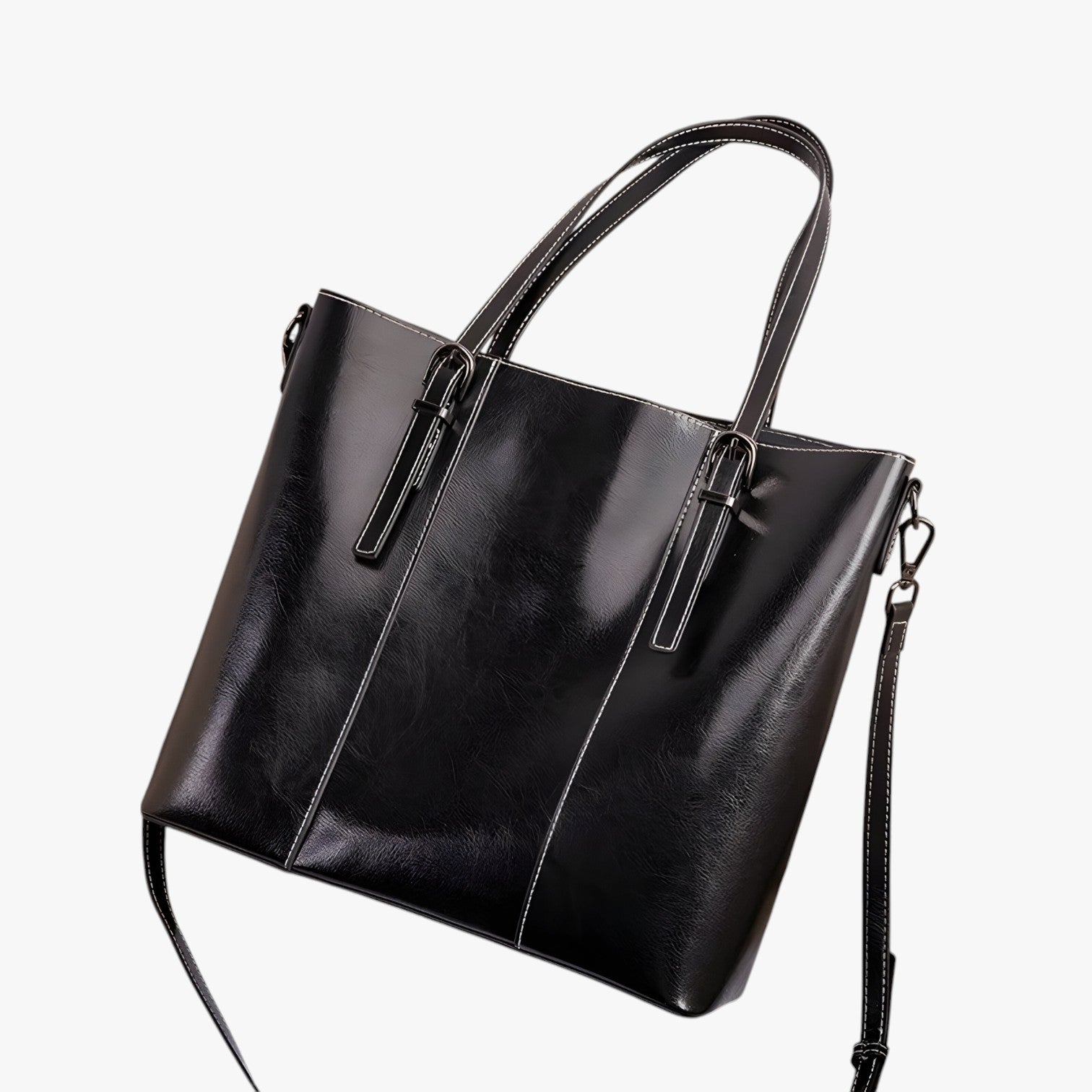 Borsa in pelle - Spaziosa, comoda e per il lavoro Donna - - Bags borsa borsa pelle comoda donna handbags lavoro pelle spaziosa women bags - Concept Palermo