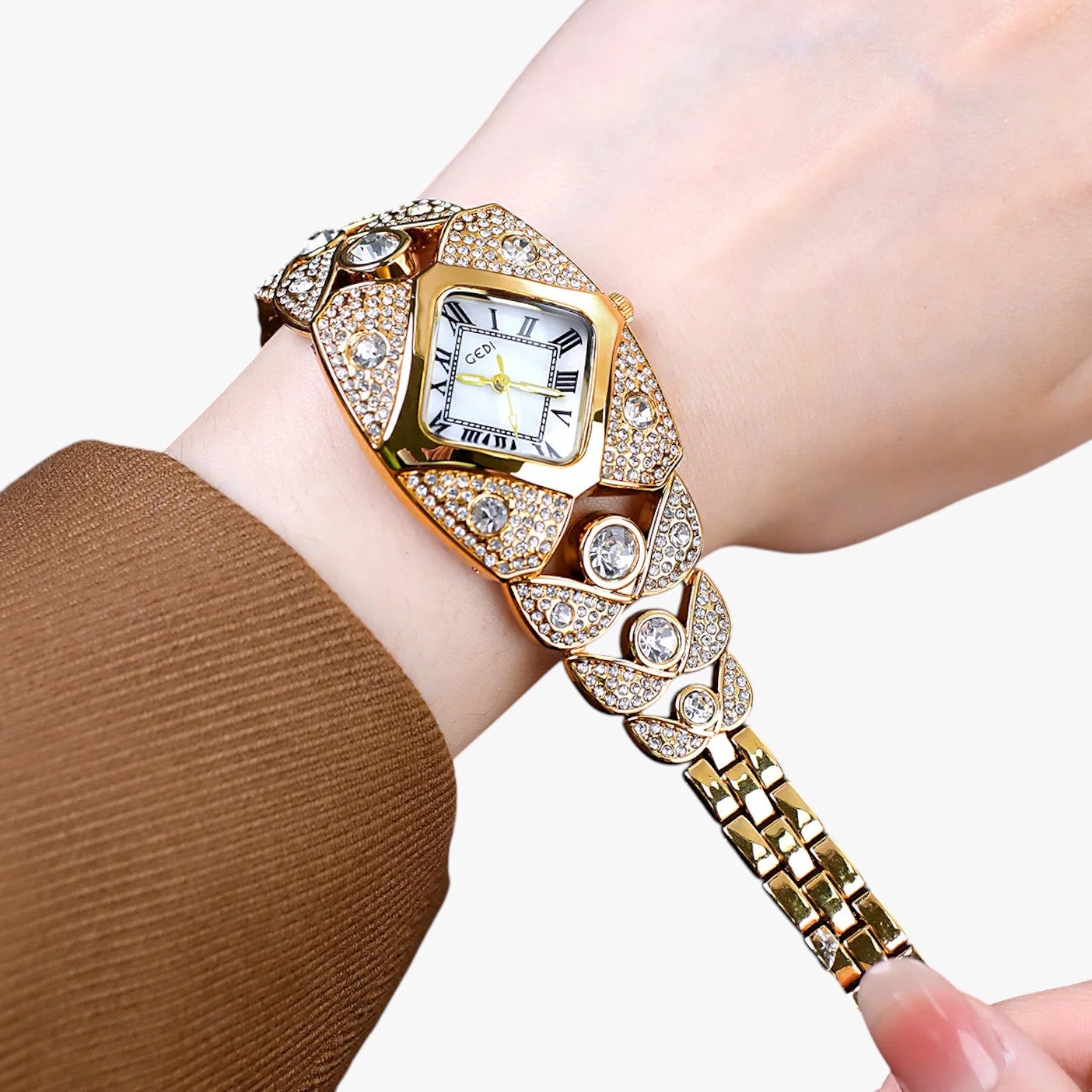 Orologio Donna 2025 Eleganza con Luce, Diamanti e Design Impermeabile - - design diamanti donna eleganza female watch impermeabile ladies watch luce orologio orologio donna watch watch for women watches - Concept Palermo