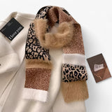 Luipaardprint sjaal: een warm en must-have voor heren
