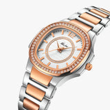 Waterdicht horloge met diamanten