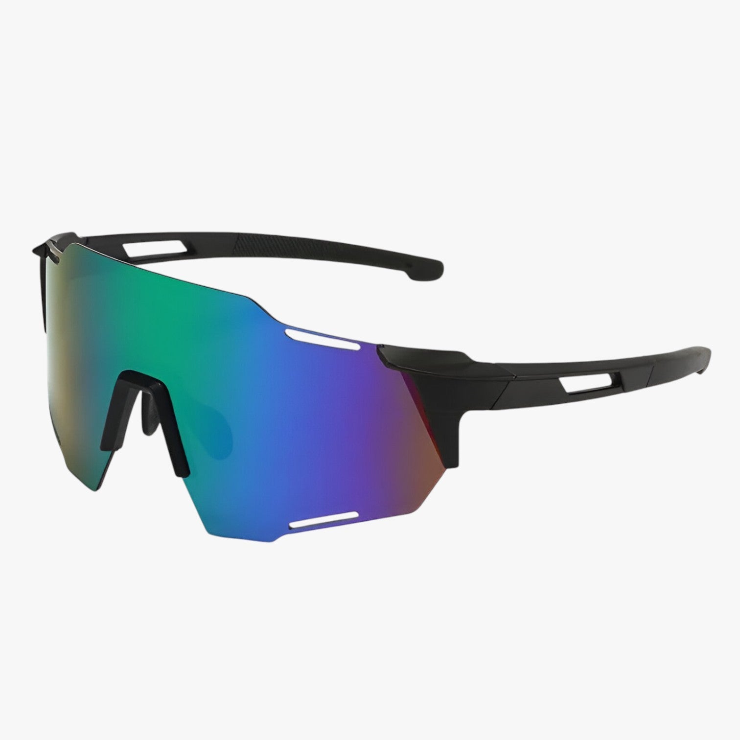 Occhiali da sole per bici – Protezione antivento e visione nitida Uomo - Nero Verde - antivento bici mens sunglasses nitida occhiali occhiali sole Polarized man sunglasses protezione sole sunglasses sunglasses polarized men - Concept Palermo