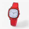Orologio da donna in silicone al quarzo come regalo