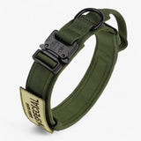 Tactische hondenhalsband met handvat voor training voor heren