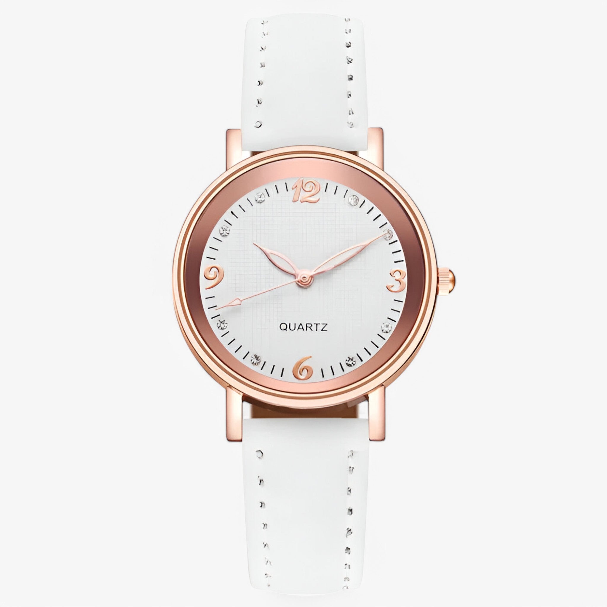 Orologio al Quarzo in Acciaio Inossidabile Uomo - Bianca - acciaio female watch inossidabile orologio orologio quarzo quarzo uomo watch for women watches - Concept Palermo