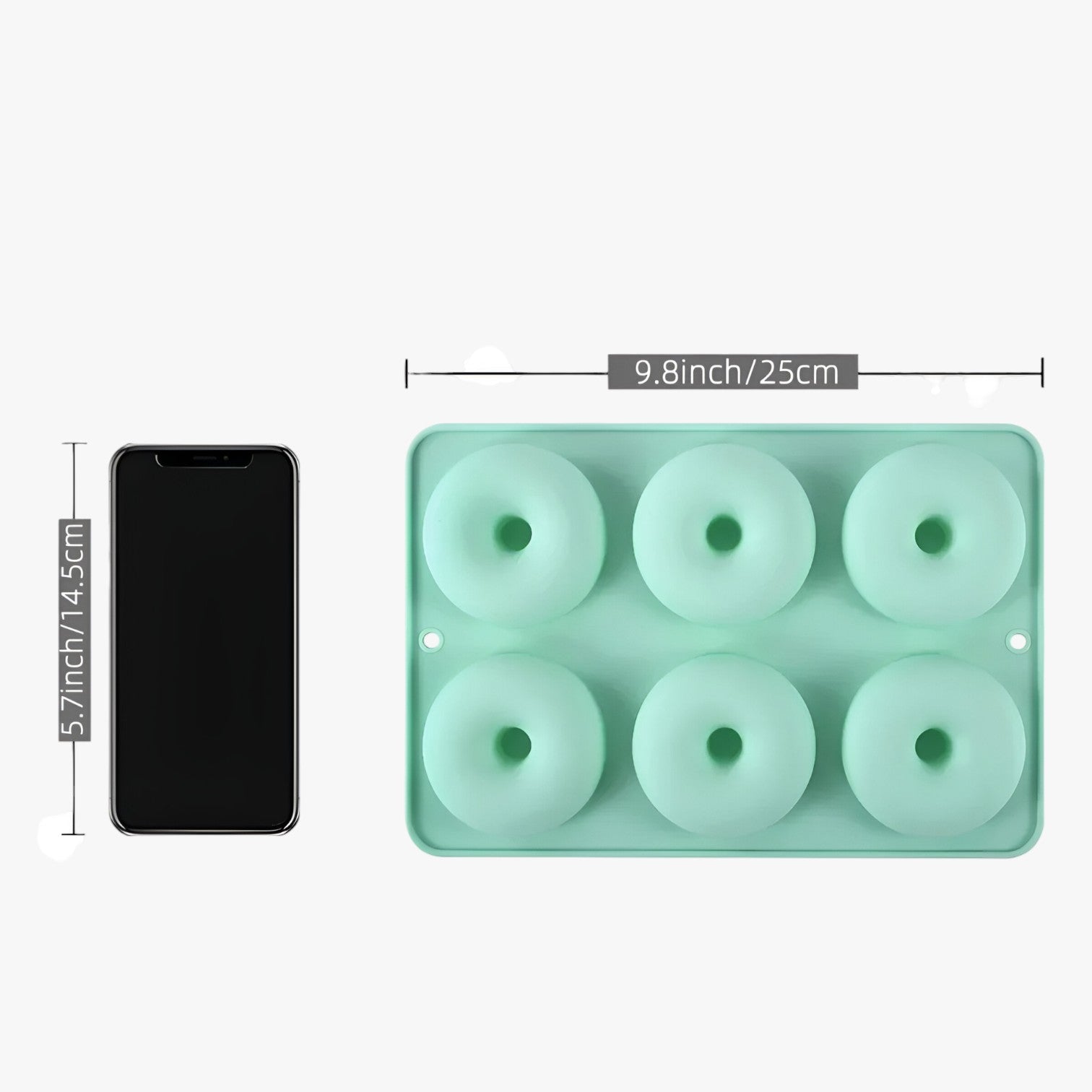 Stampo in silicone per ciambelle e dolci 6 in 1 Donna - - ciambelle dolci donna Kitchen kitchen & dining kitchen tools silicone stampo stampo silicone - Concept Palermo